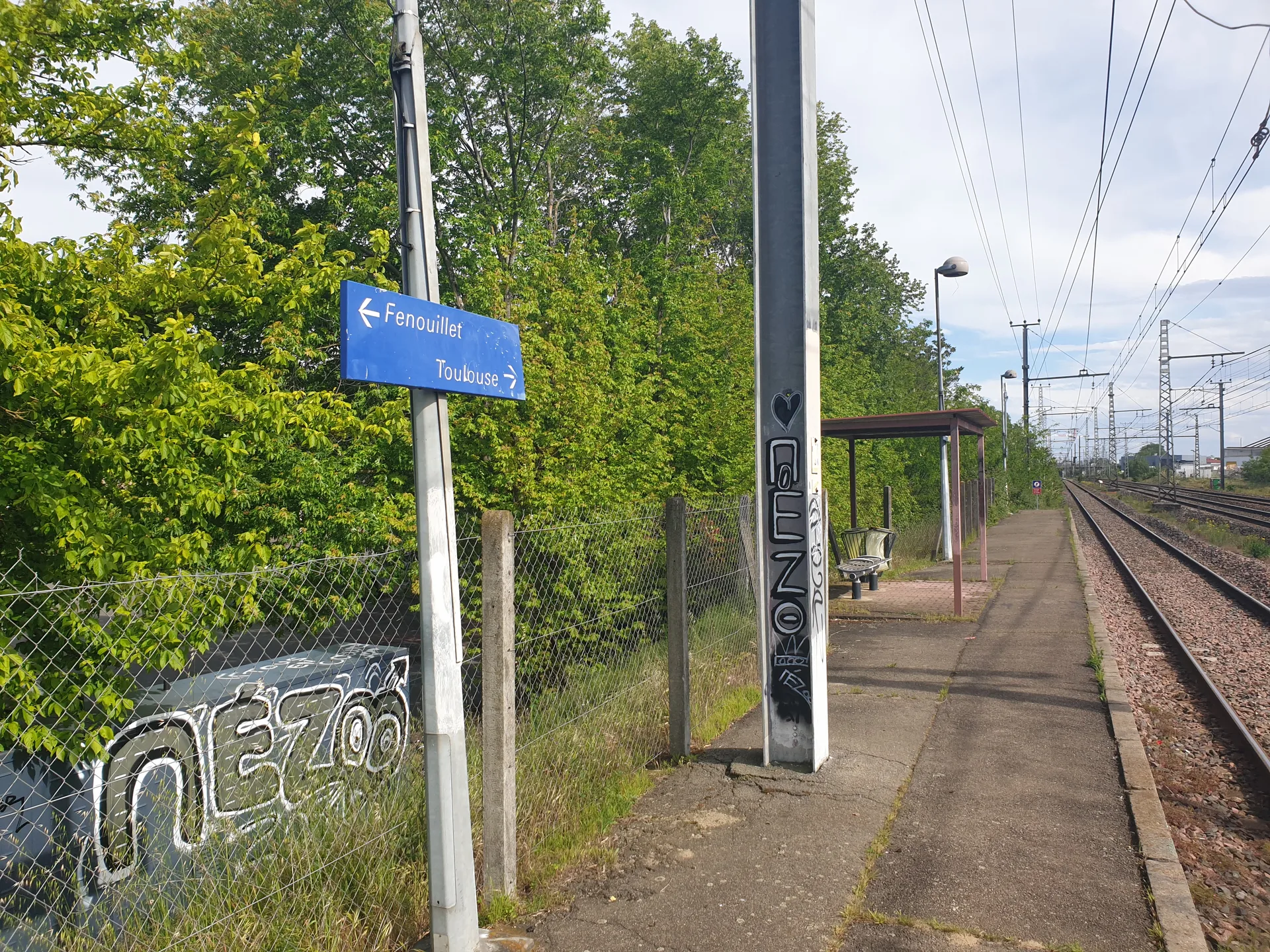 Lac de Sesquieres à Toulouse — À 1,2 km du lac
