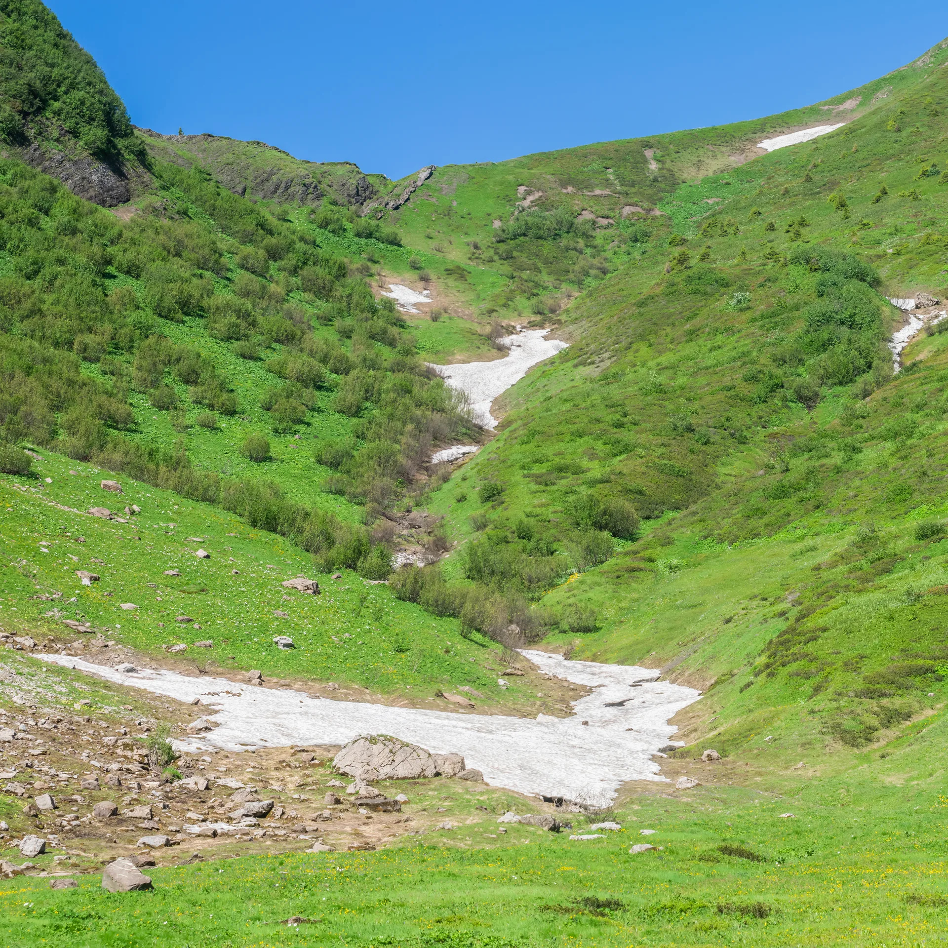 Lac de Tavaneuse à Abondance — Sur le lac