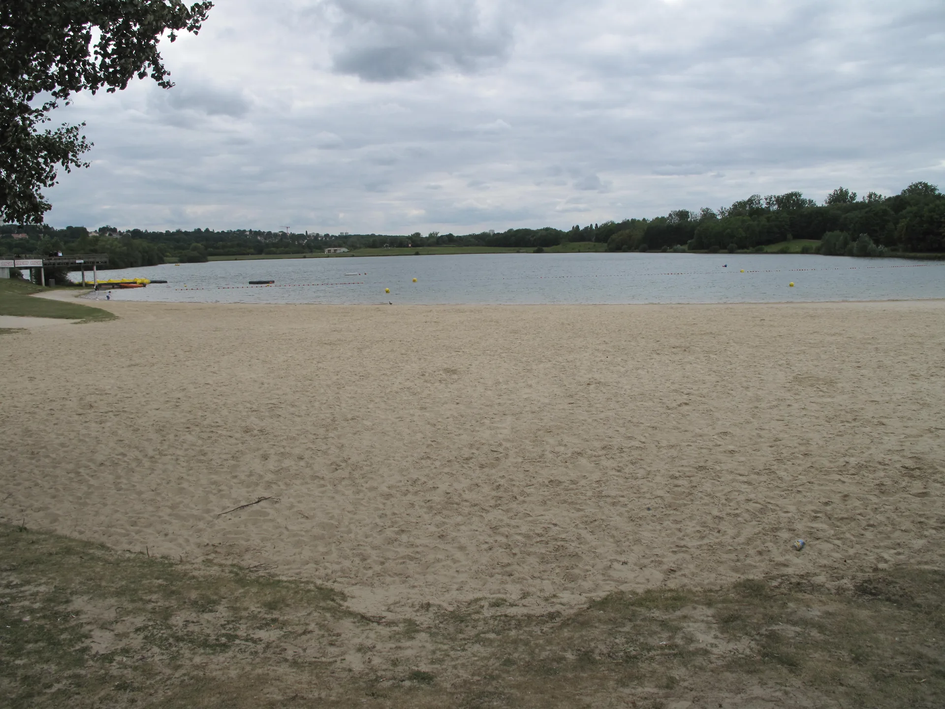 Lac de Torcy à Torcy — Sur le lac