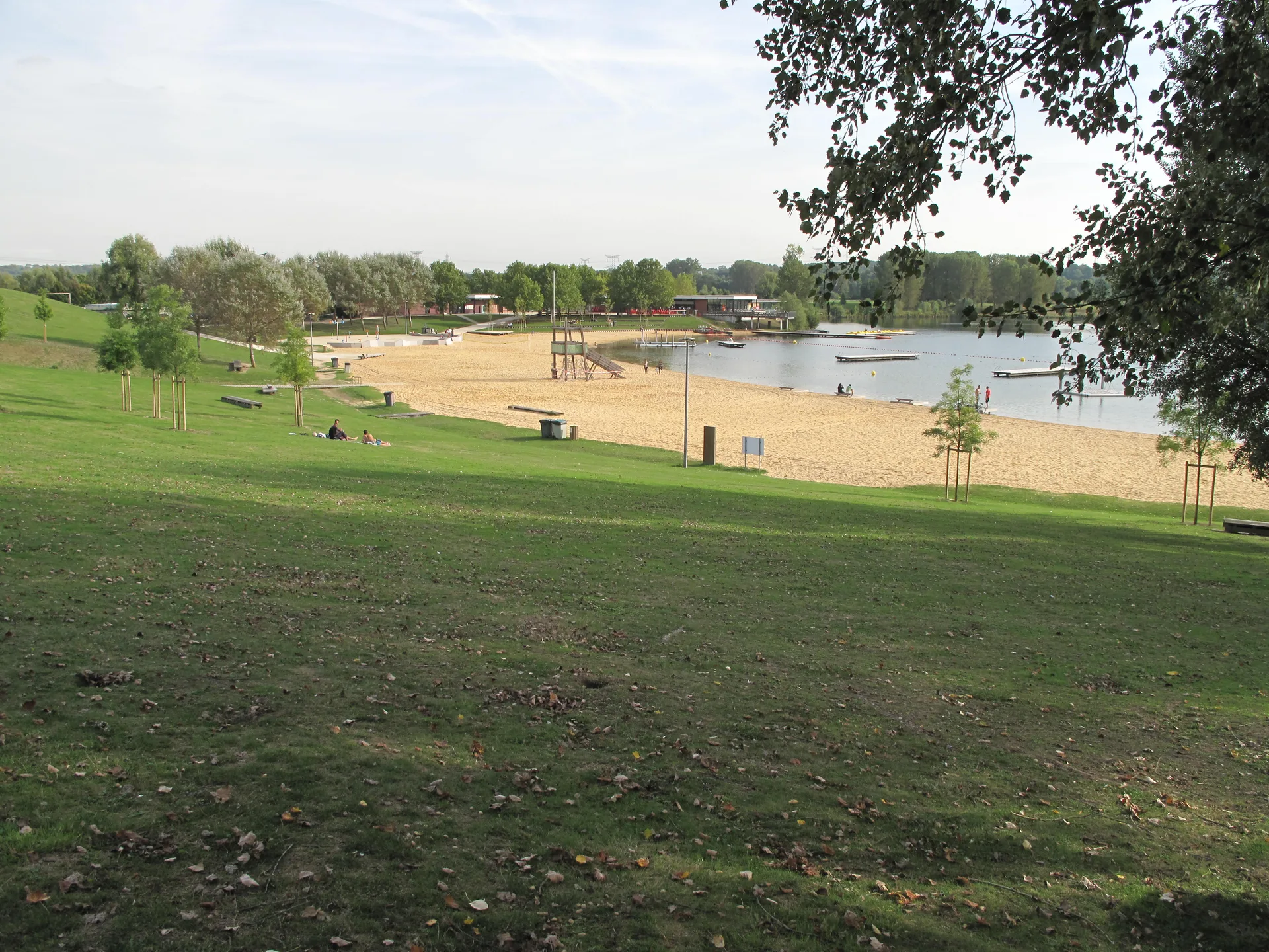 Lac de Torcy à Torcy — Sur le lac