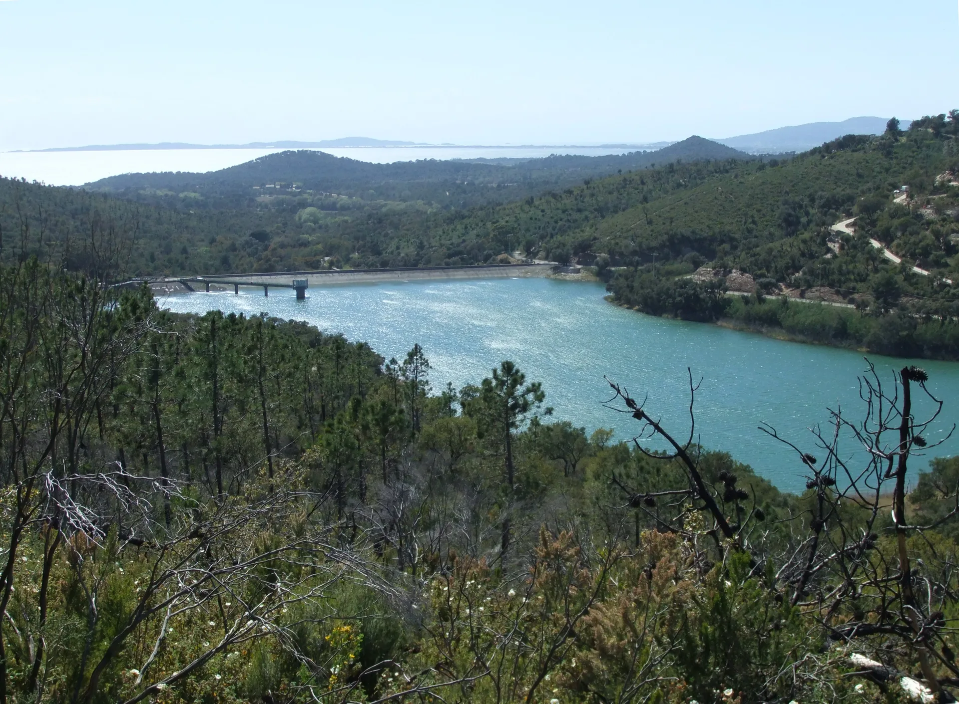 Lac de Trapan à Bormes-les-Mimosas — À 739 m du lac