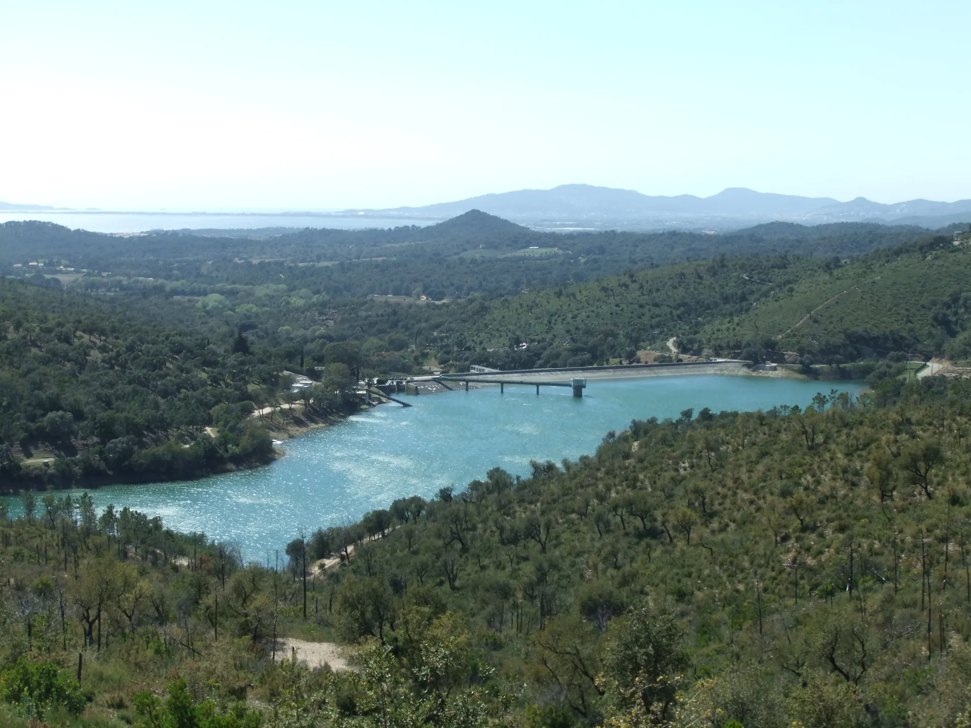 Lac de Trapan à Bormes-les-Mimosas — À 757 m du lac