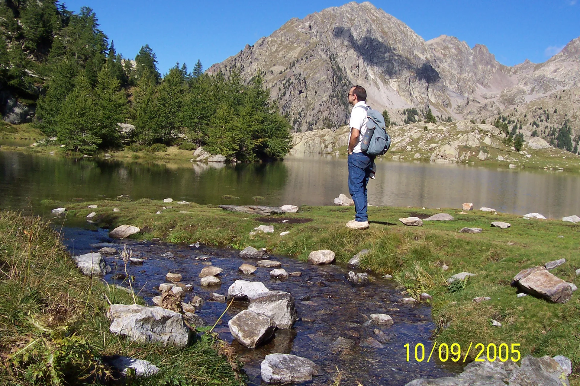Lac de Trécolpas à Saint-Martin-Vésubie — À 265 m du lac