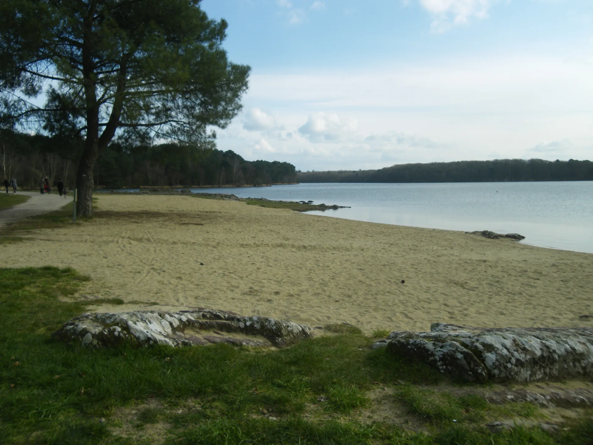Lac de Tremelin à Iffendic — Sur le lac