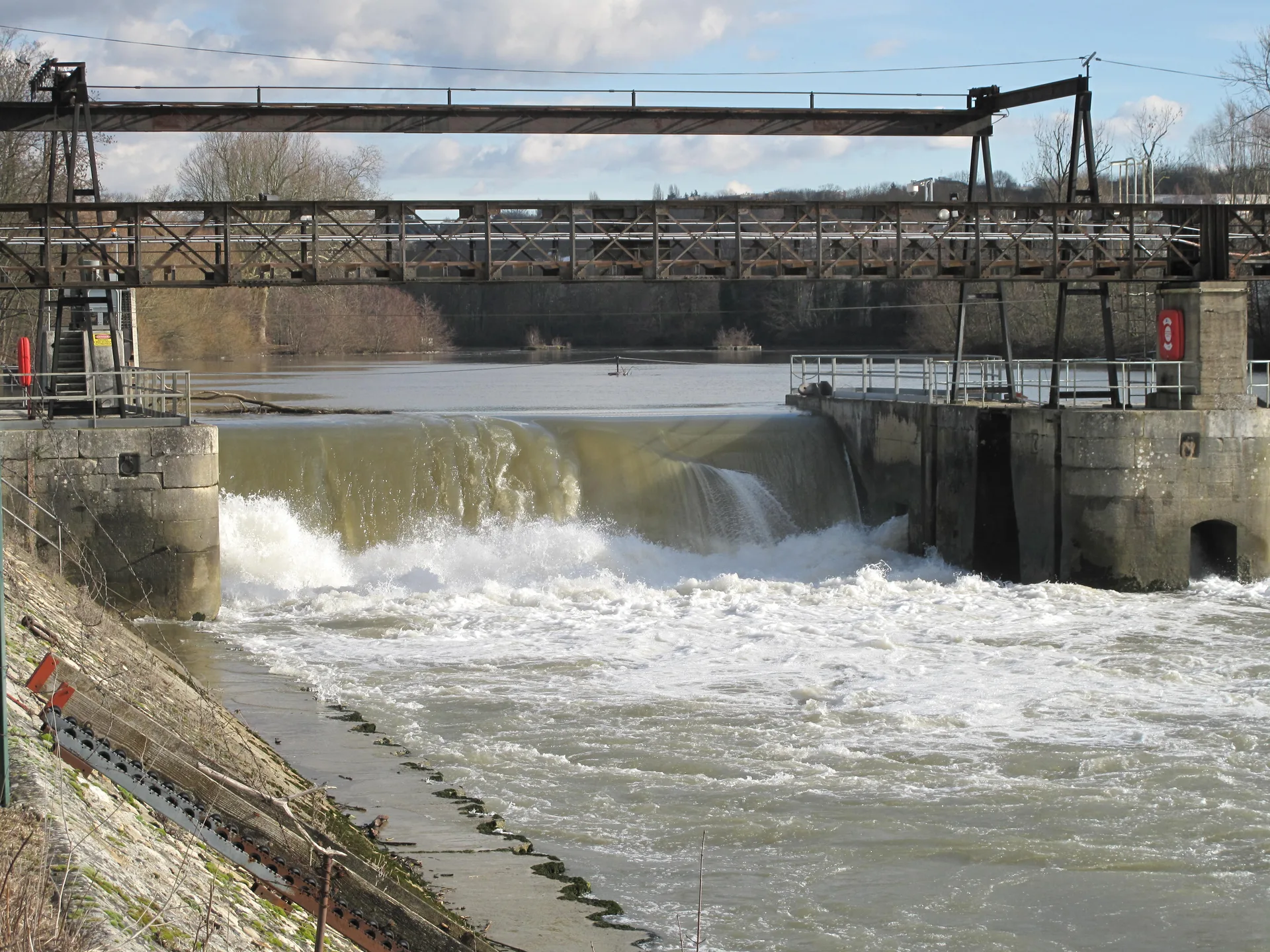Lac de Vaires à Vaires-sur-Marne — Sur le lac