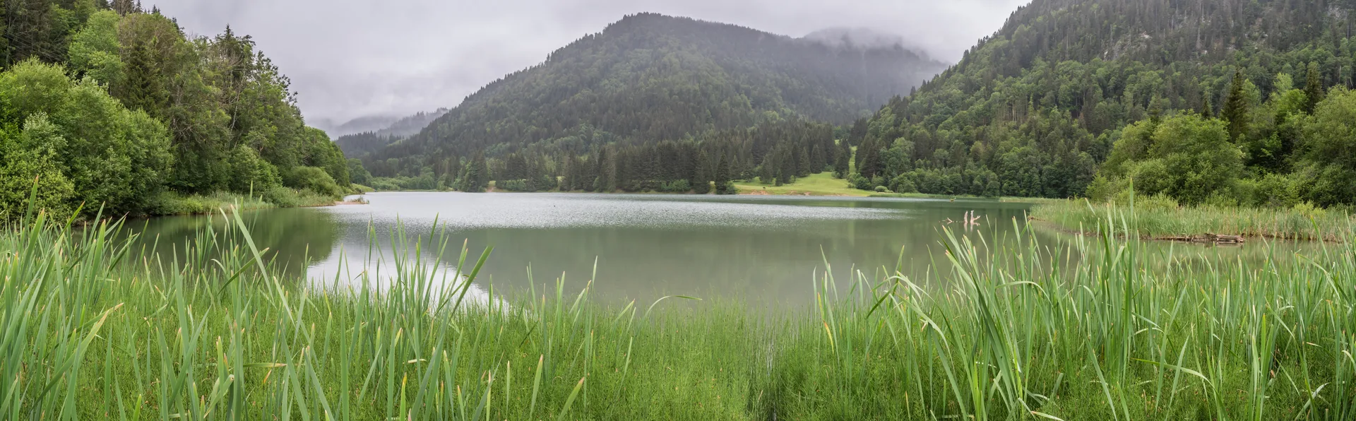 Lac de Vallon à Bellevaux — À 238 m du lac