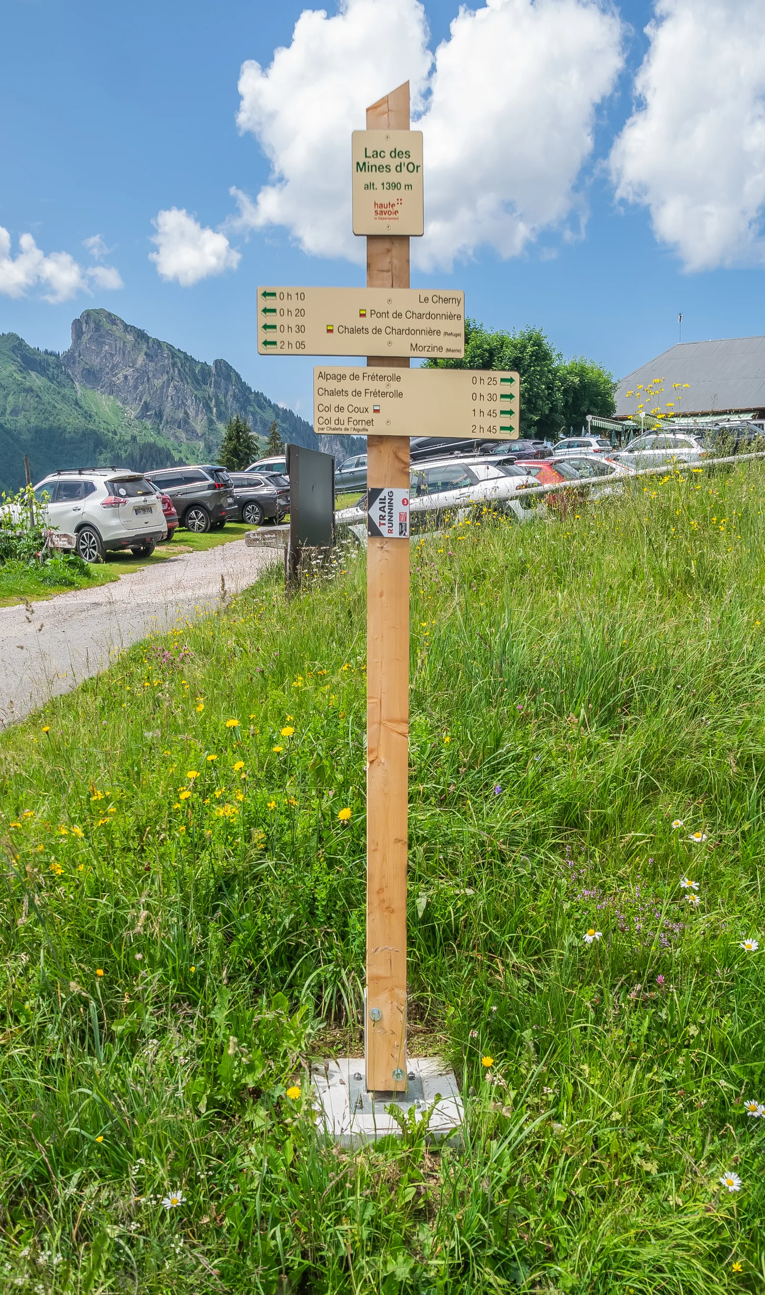 Lac de Vernant à Samoëns — Sur le lac