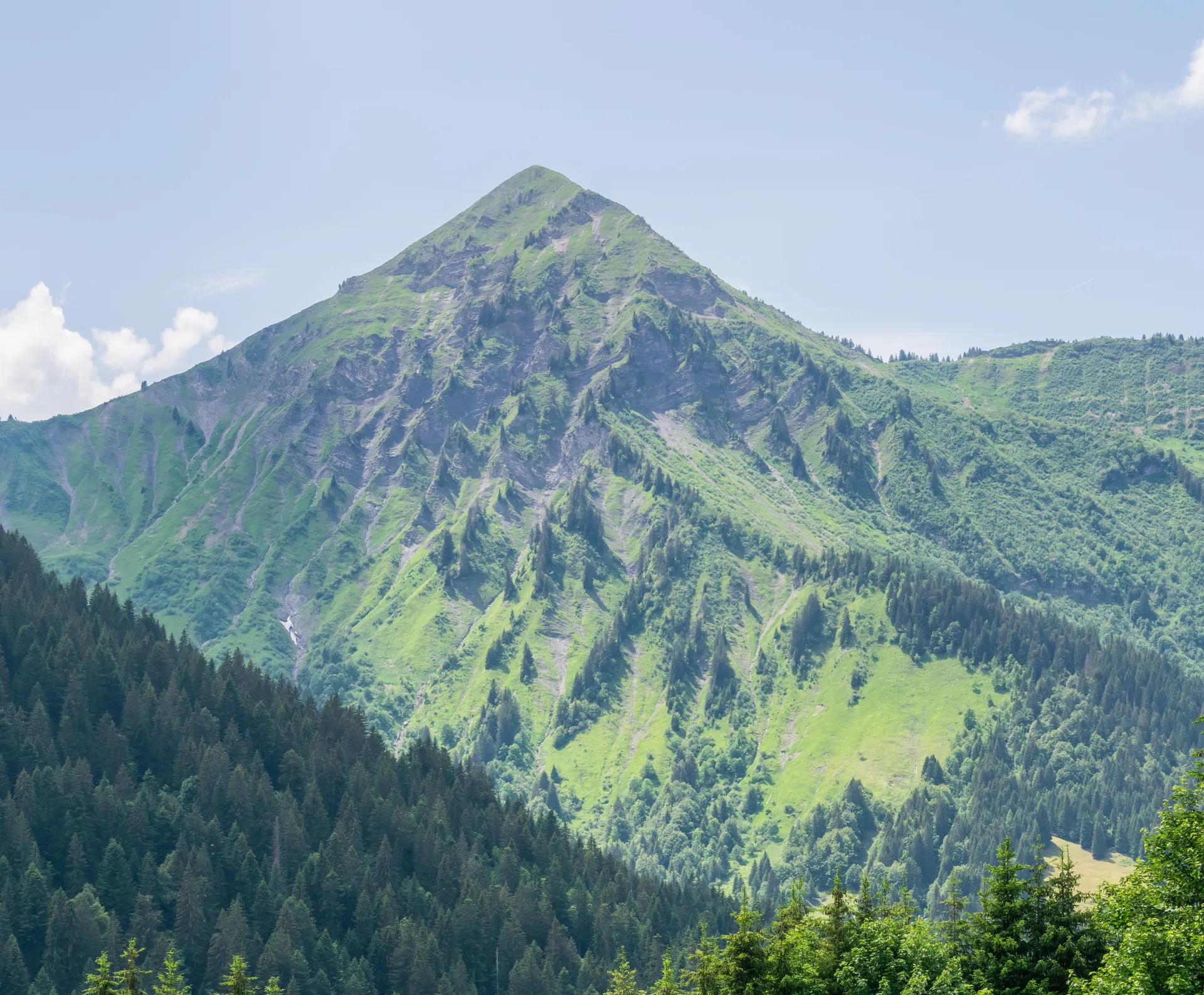 Lac de Vernant à Samoëns — Sur le lac
