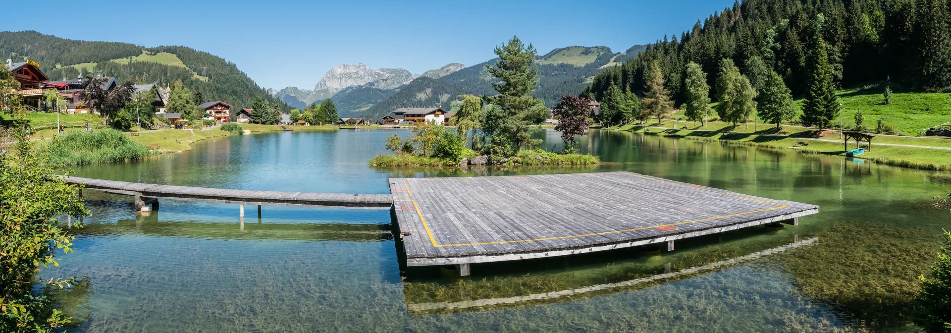 Lac de Vonne à Châtel — À 202 m du lac
