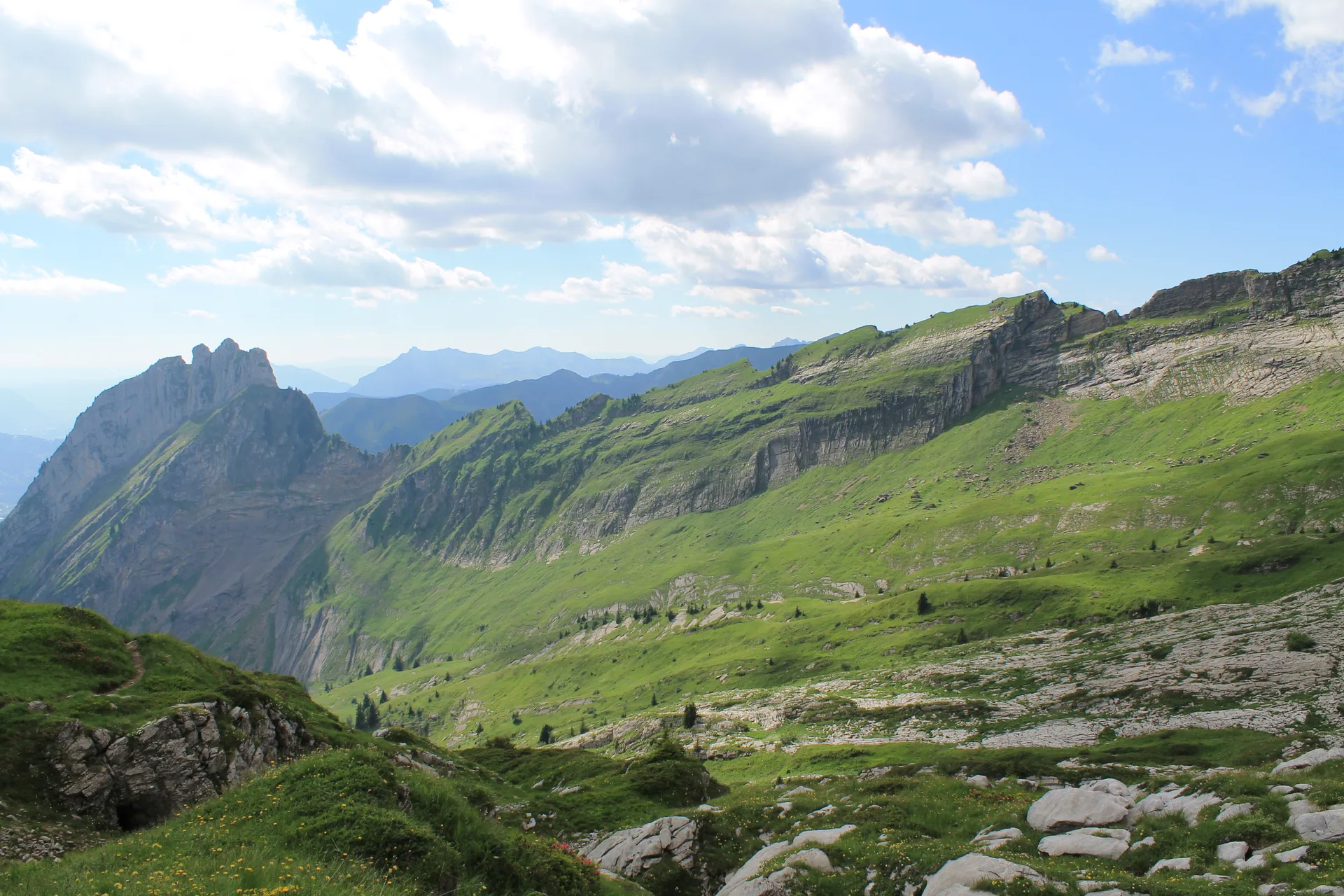 Lac des Chambres à Samoëns — À 1,3 km du lac