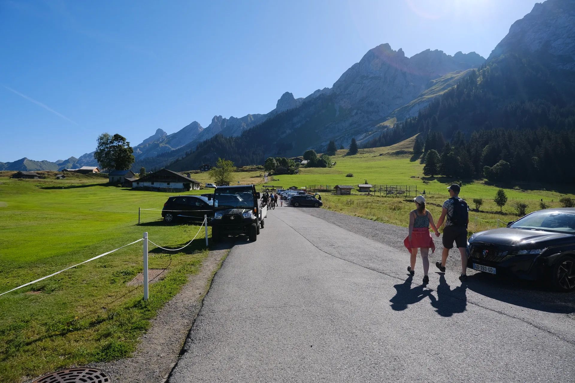 Lac des Confins à La Clusaz — À 554 m du lac