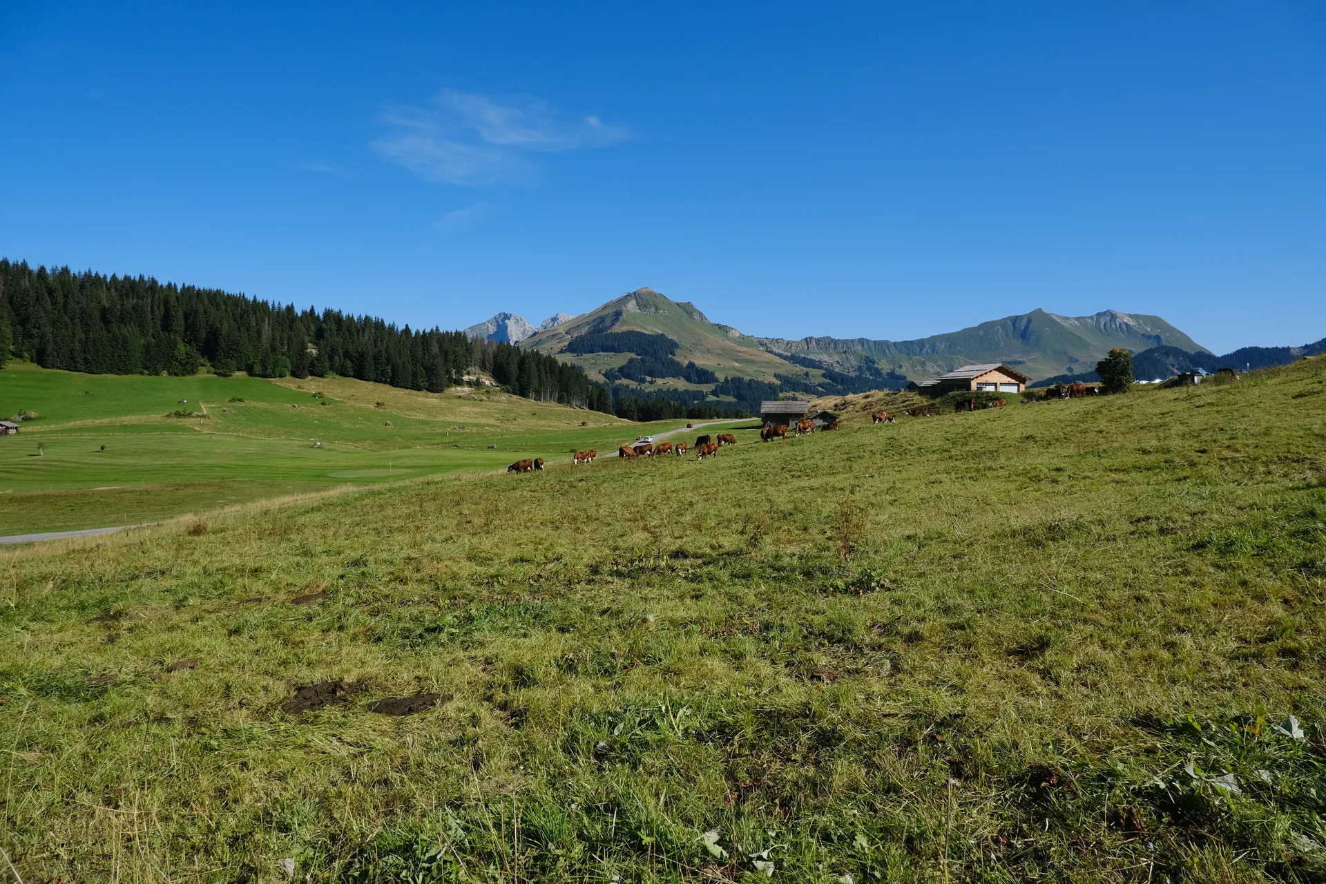 Lac des Confins à La Clusaz — À 755 m du lac