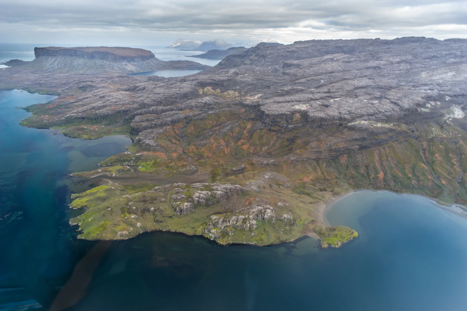 Lac des Megalestris à Archipel des Kerguelen — À 4,9 km du lac