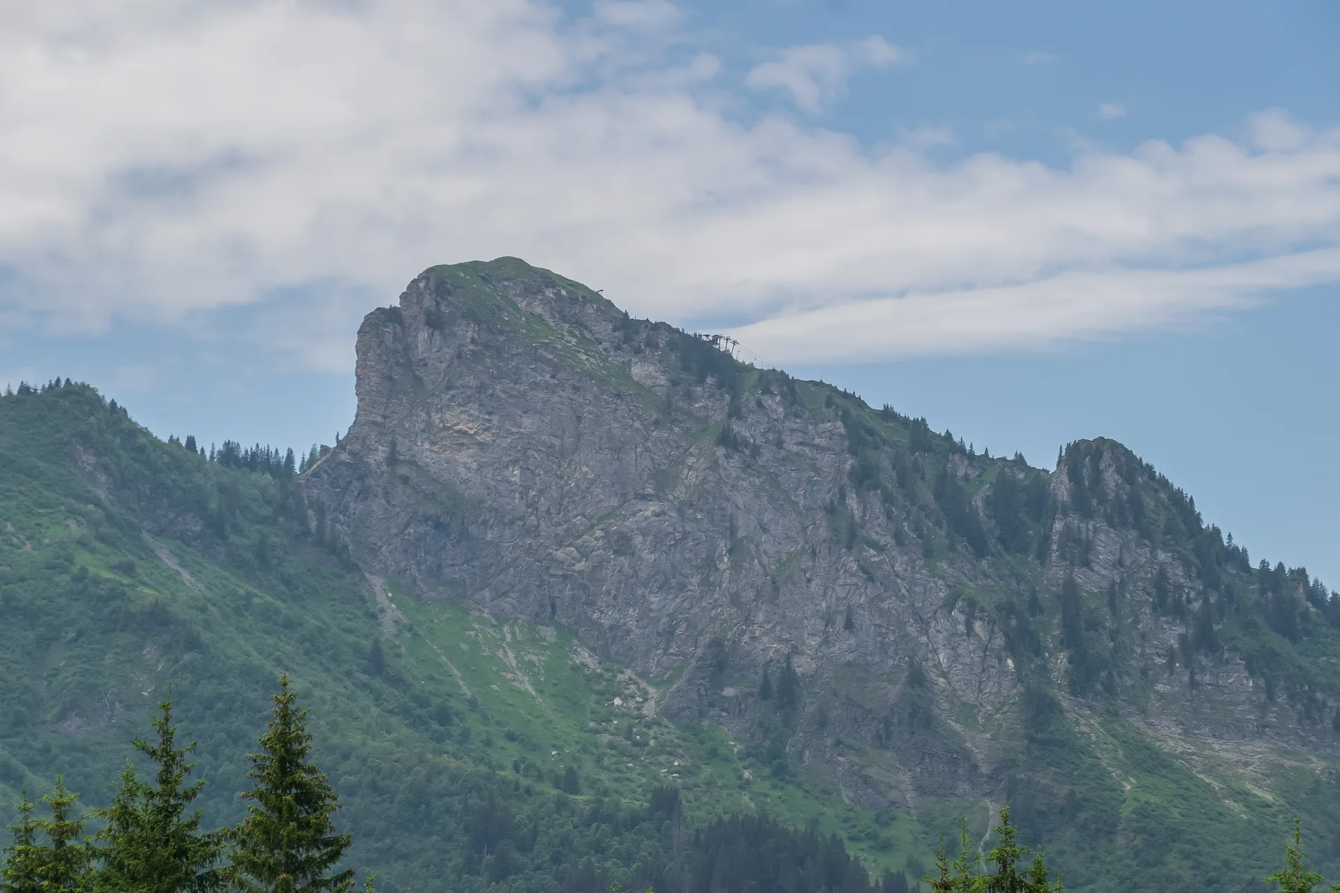 Lac des Mines d'Or à Samoëns — Sur le lac