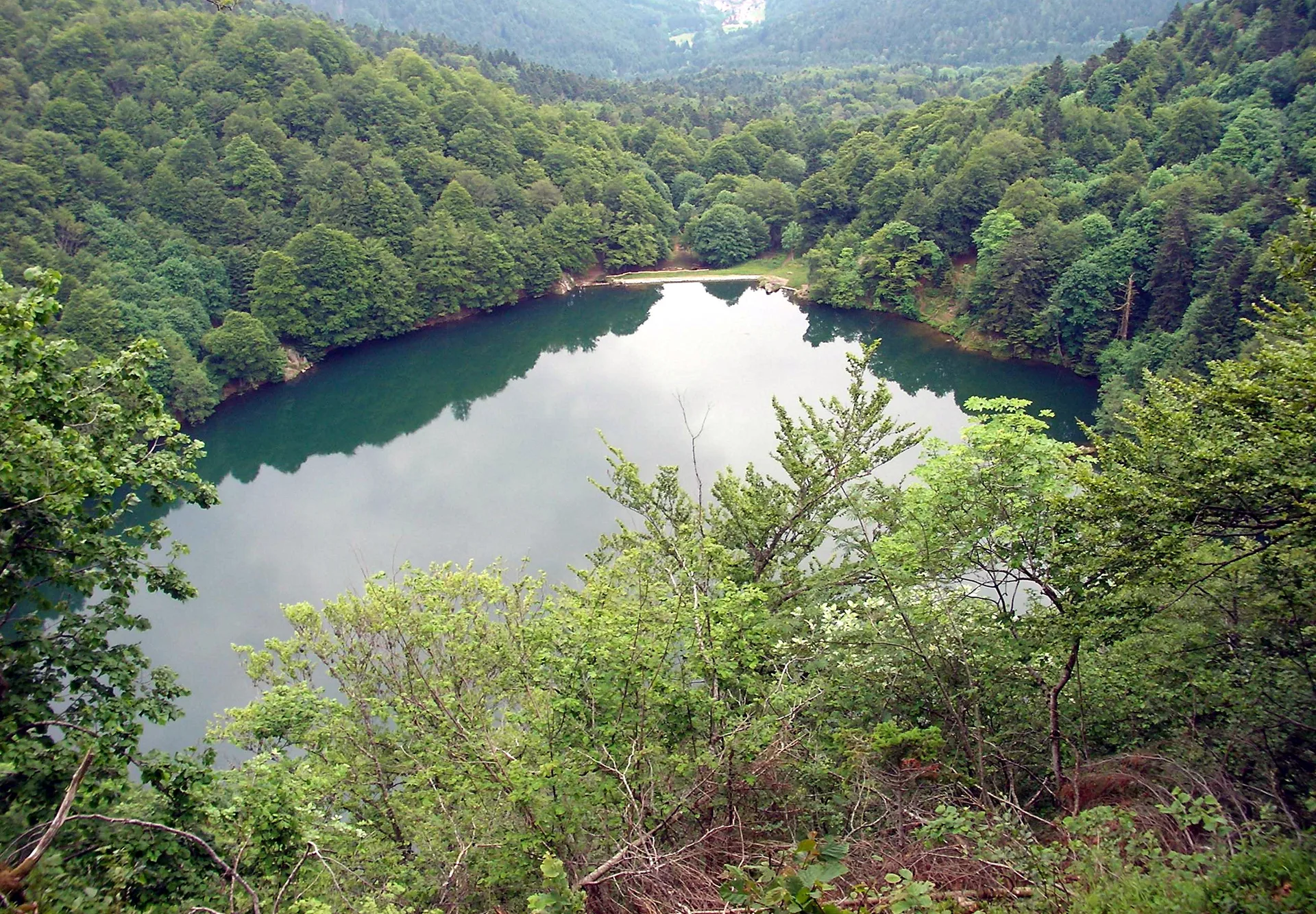 Lac des Perches à Rimbach-près-Masevaux — À 237 m du lac