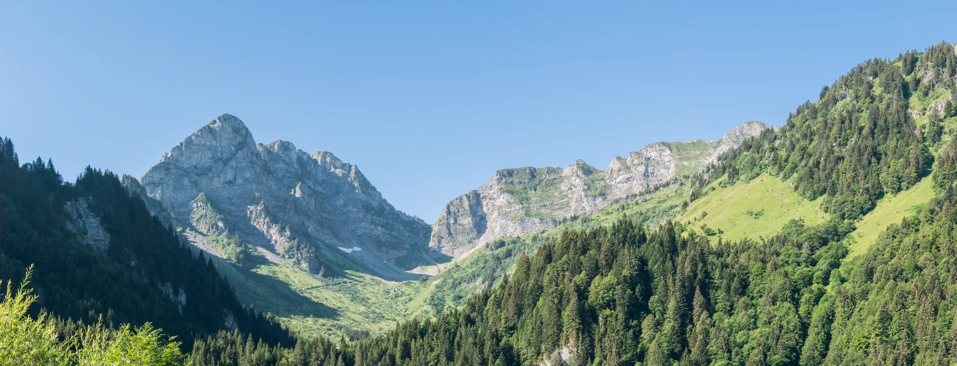 Lac des Plagnes à Abondance — Sur le lac