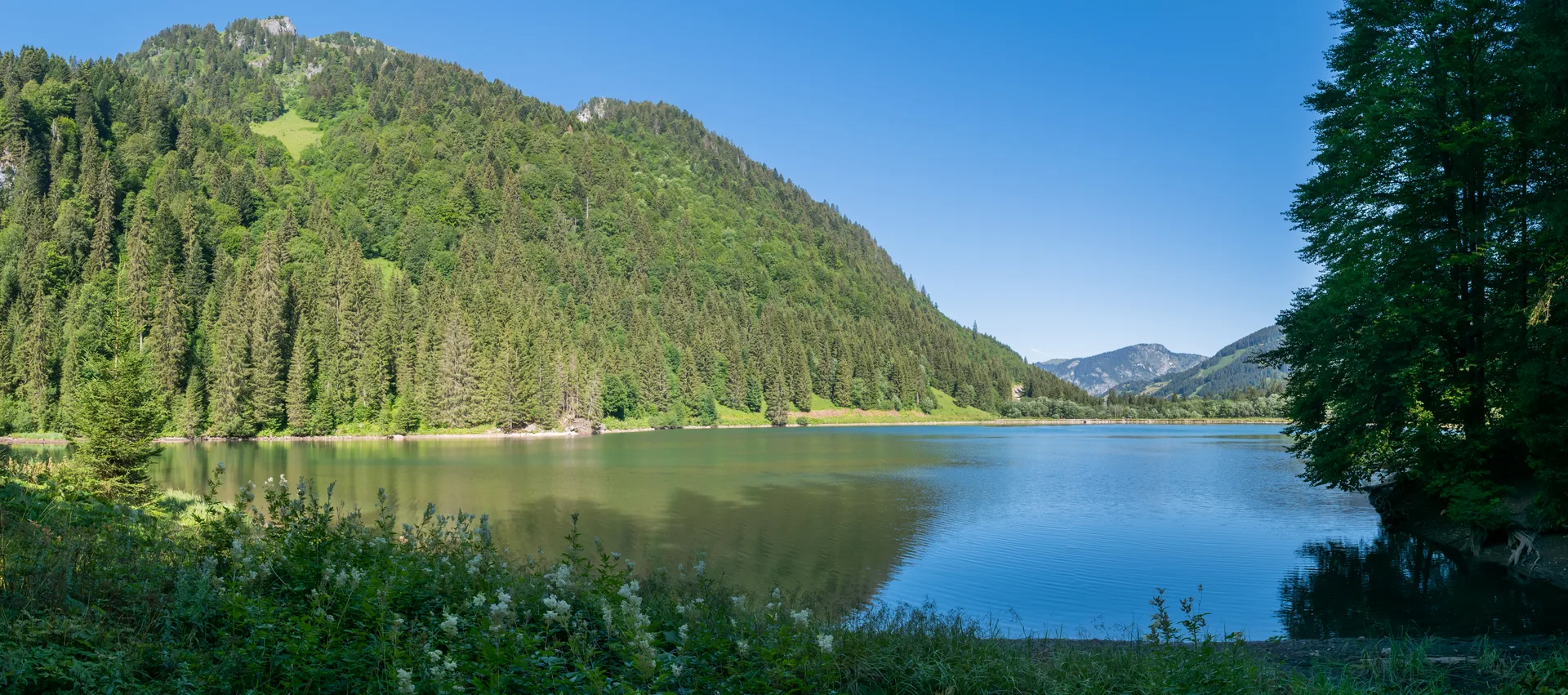 Lac des Plagnes à Abondance — À 231 m du lac