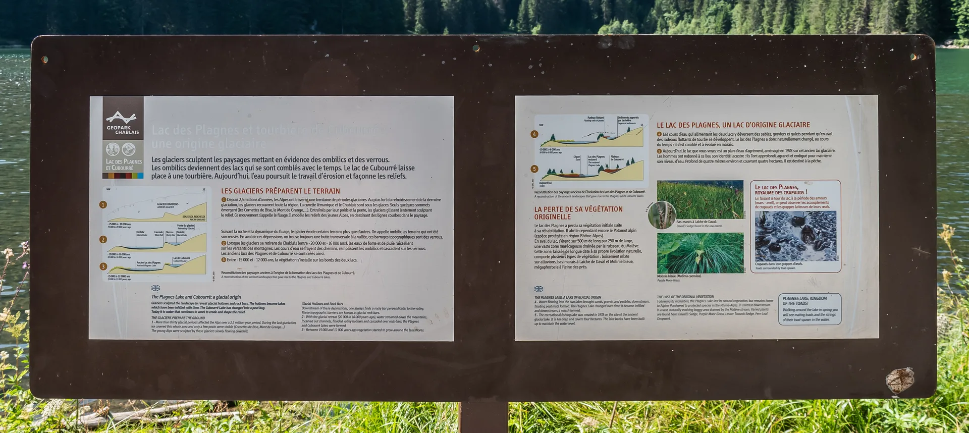 Lac des Plagnes à Abondance — À 248 m du lac