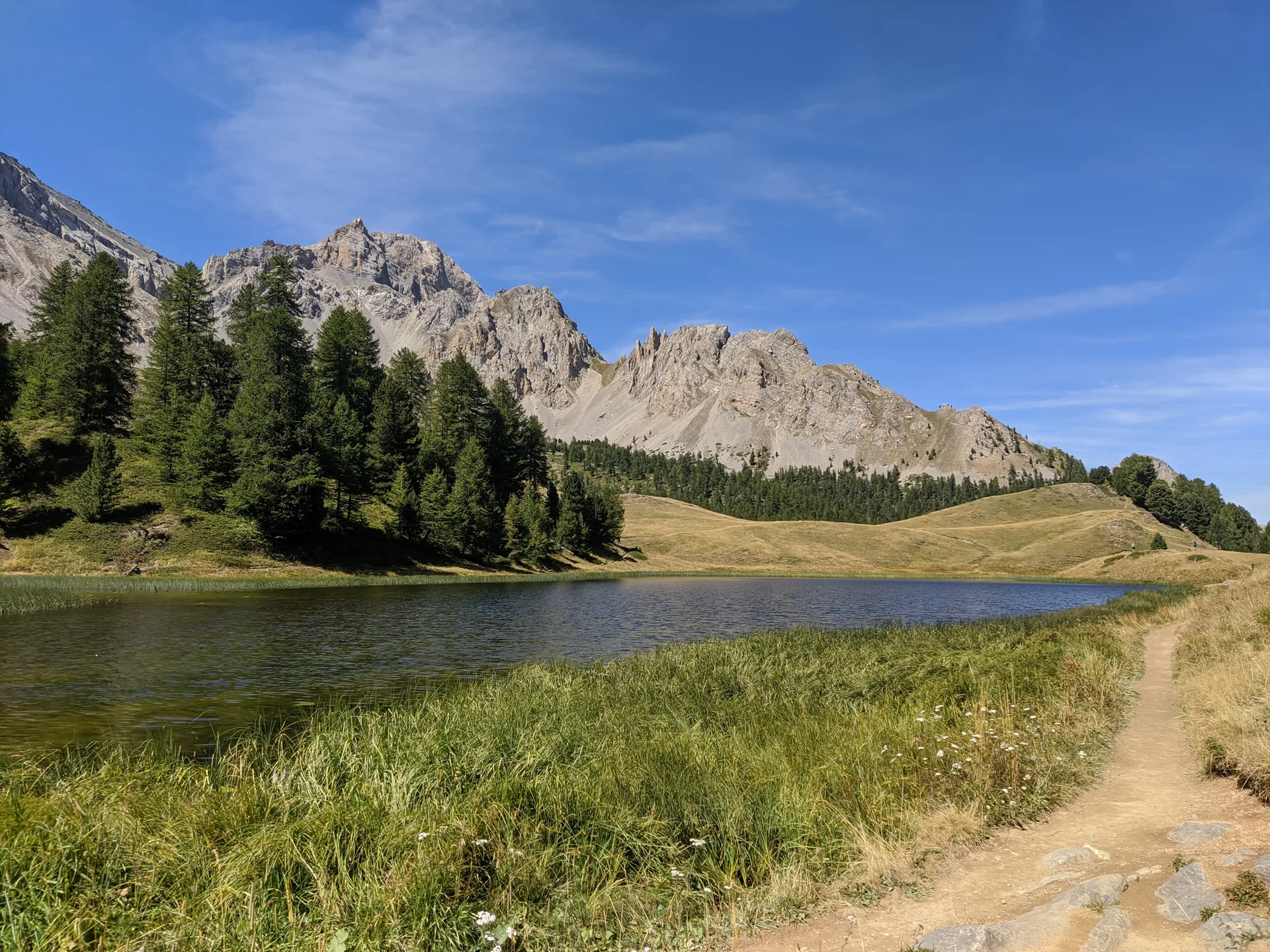 Lac des Rouites à Ceillac — À 924 m du lac