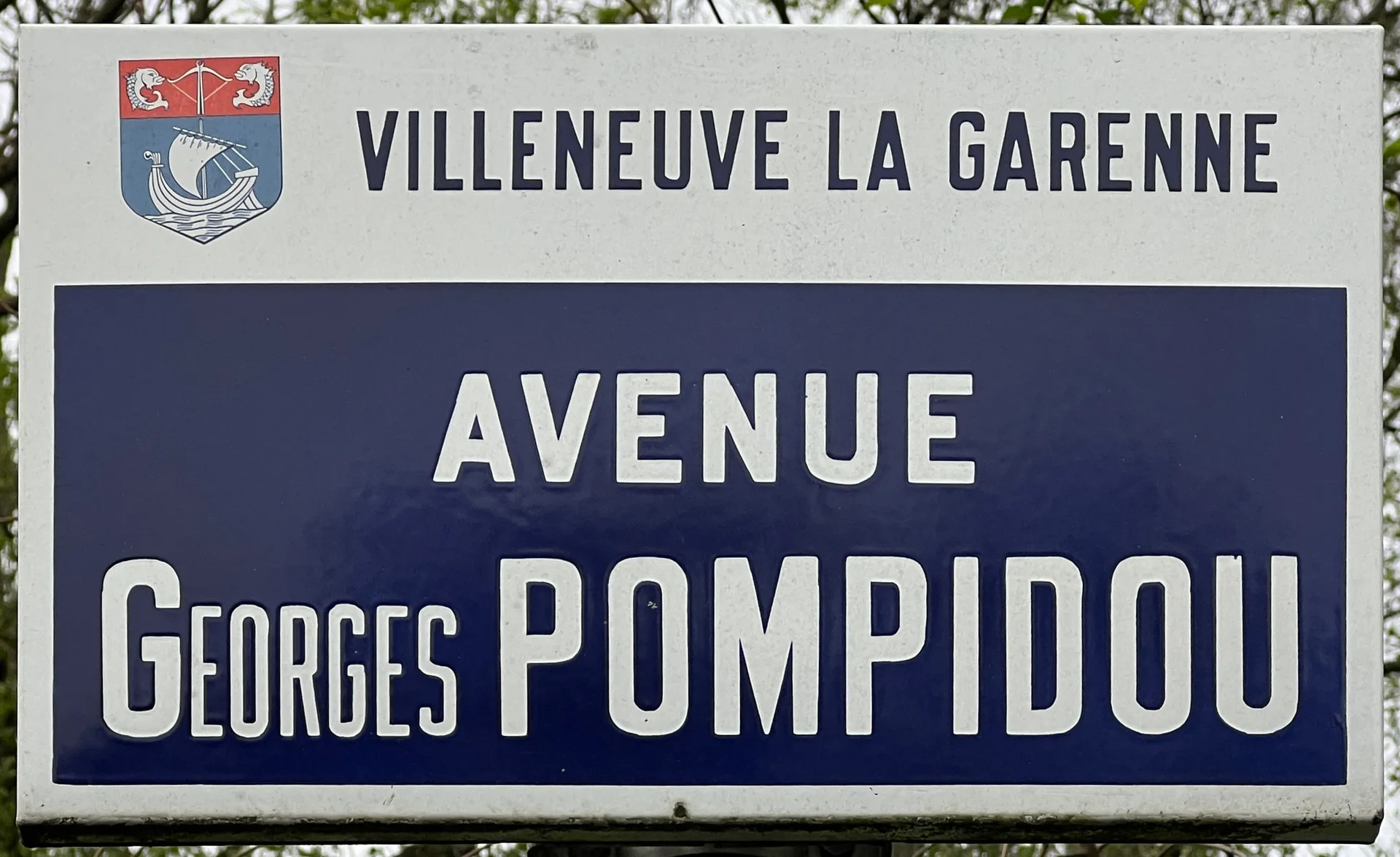 Lac des Tilliers à Villeneuve-la-Garenne — Sur le lac