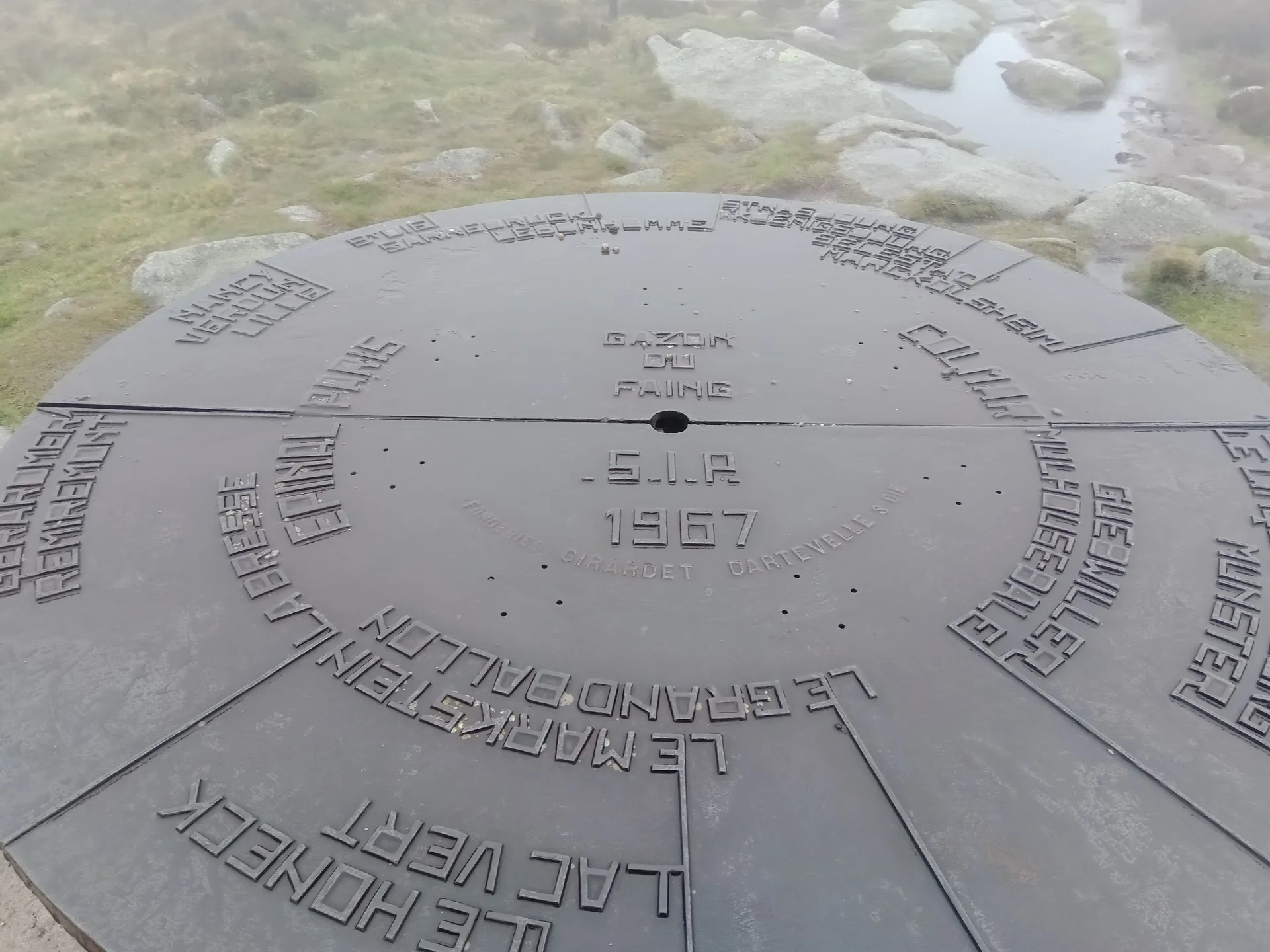 Lac des Truites ou lac du Forlet à Soultzeren — À 770 m du lac