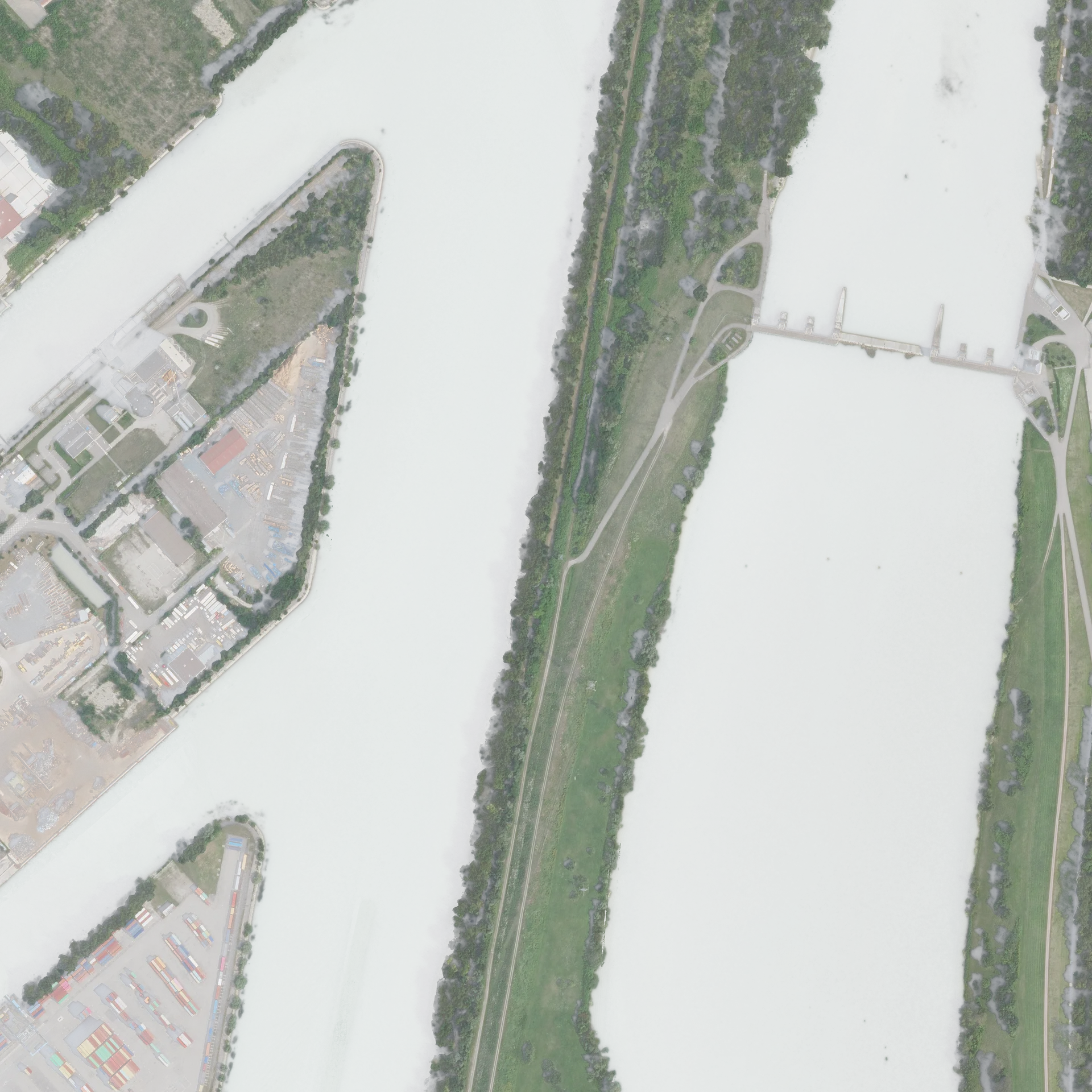 Lac du Baggersee à Strasbourg — À 1,6 km du lac