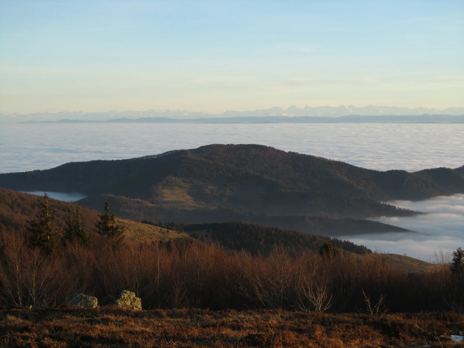 Lac du Ballon à Lautenbachzell — À 1,4 km du lac
