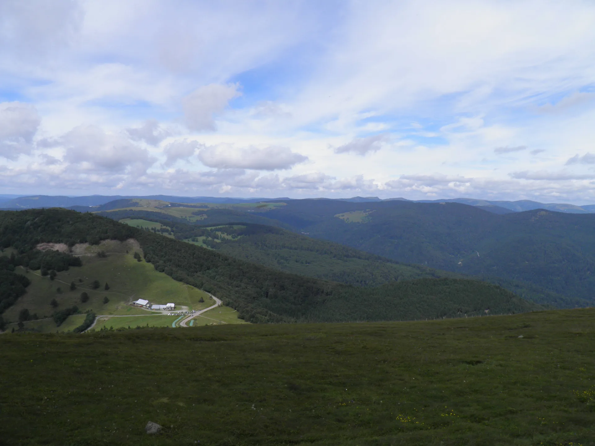 Lac du Ballon à Lautenbachzell — À 1,5 km du lac