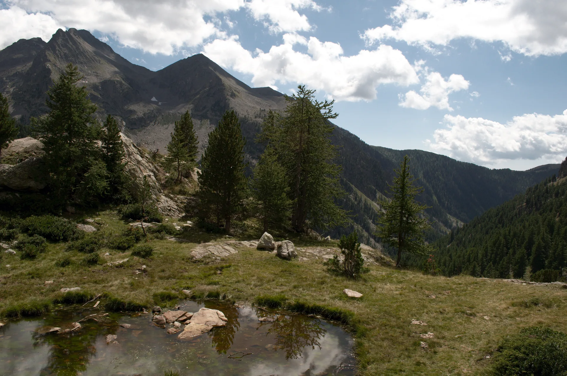 Lac du Boreon à Saint-Martin-Vésubie — À 493 m du lac