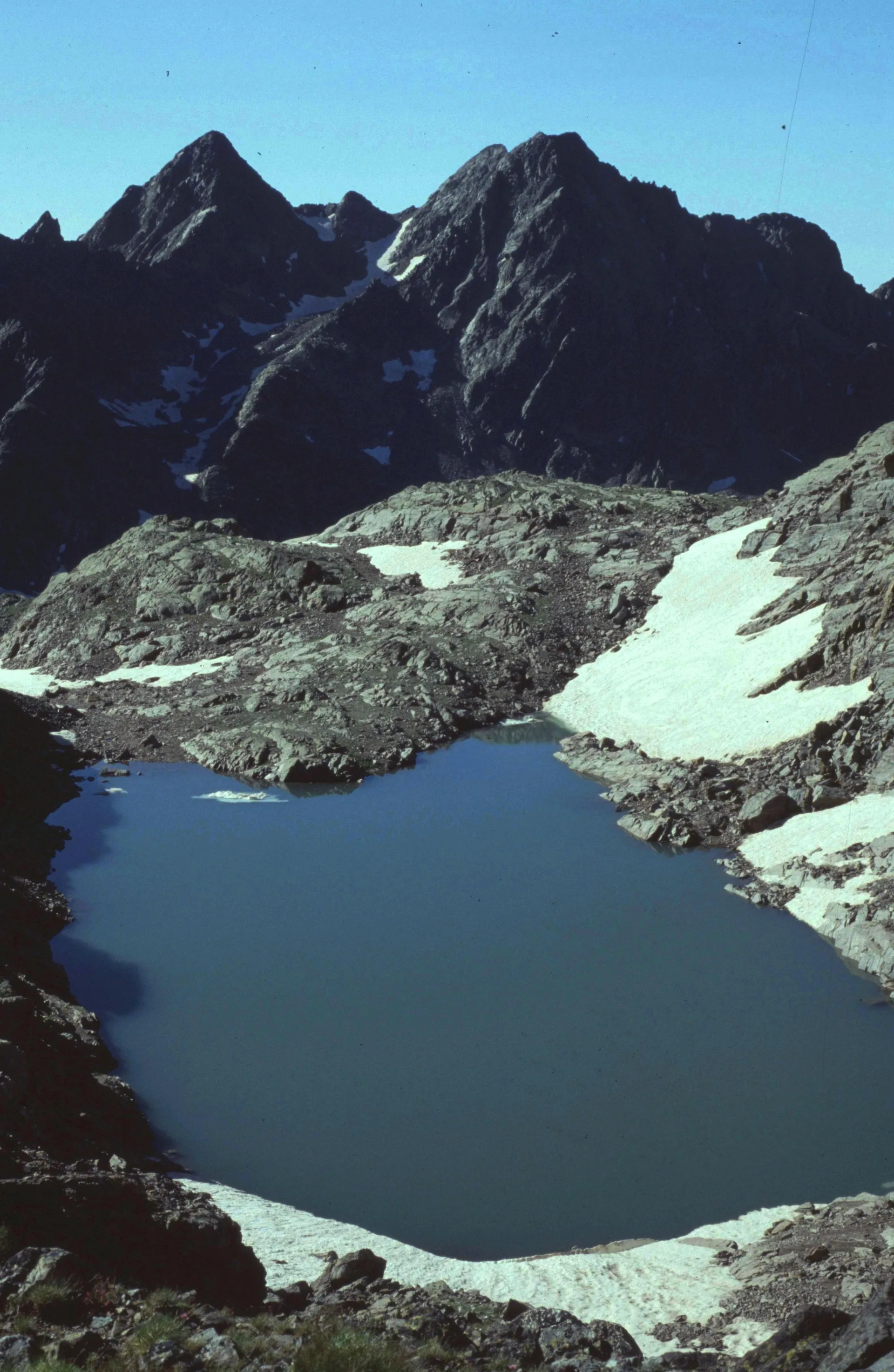 Lac du Cimon à Saint-Étienne-de-Tinée — À 680 m du lac
