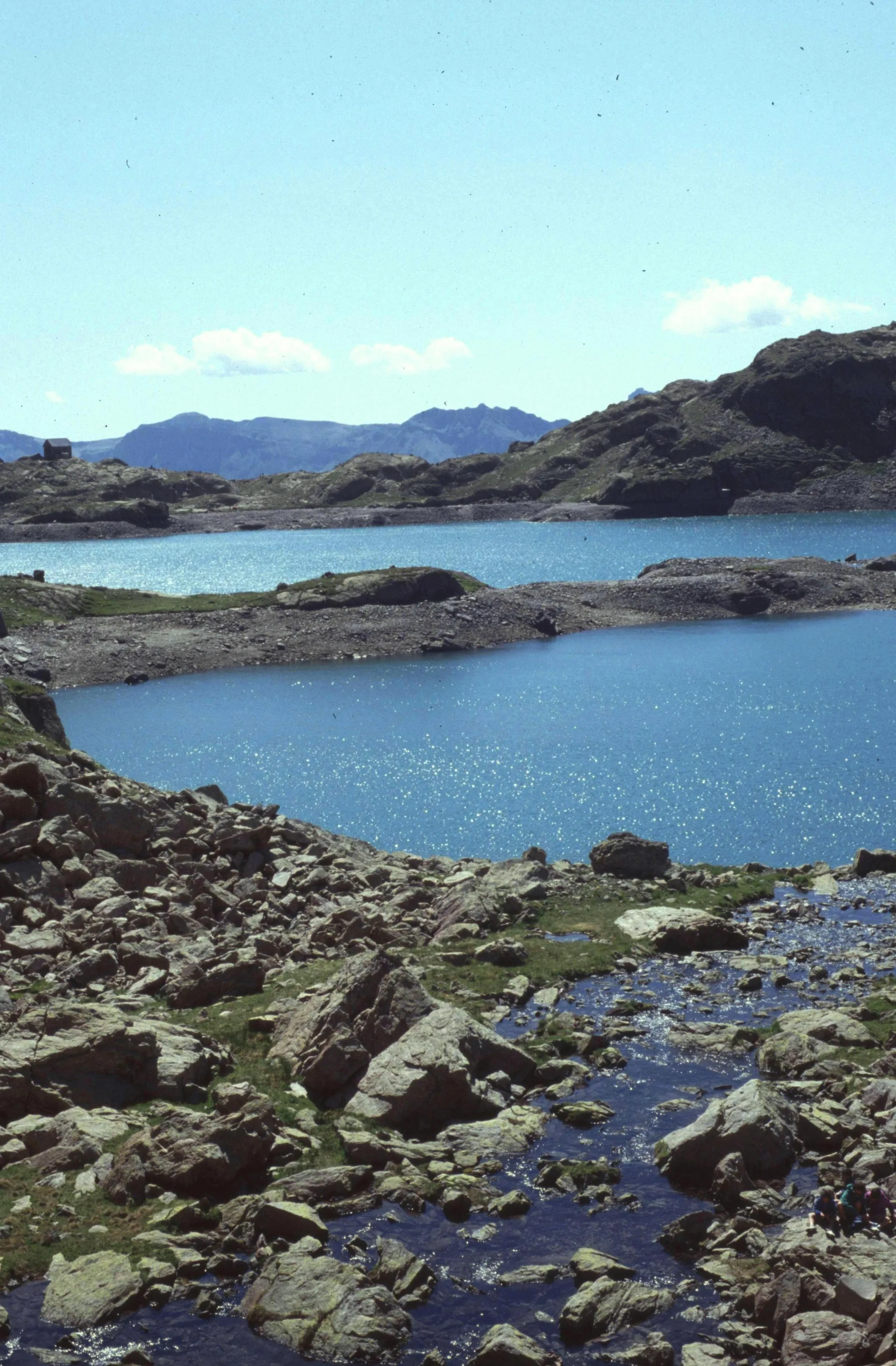 Lac du Cimon à Saint-Étienne-de-Tinée — À 724 m du lac