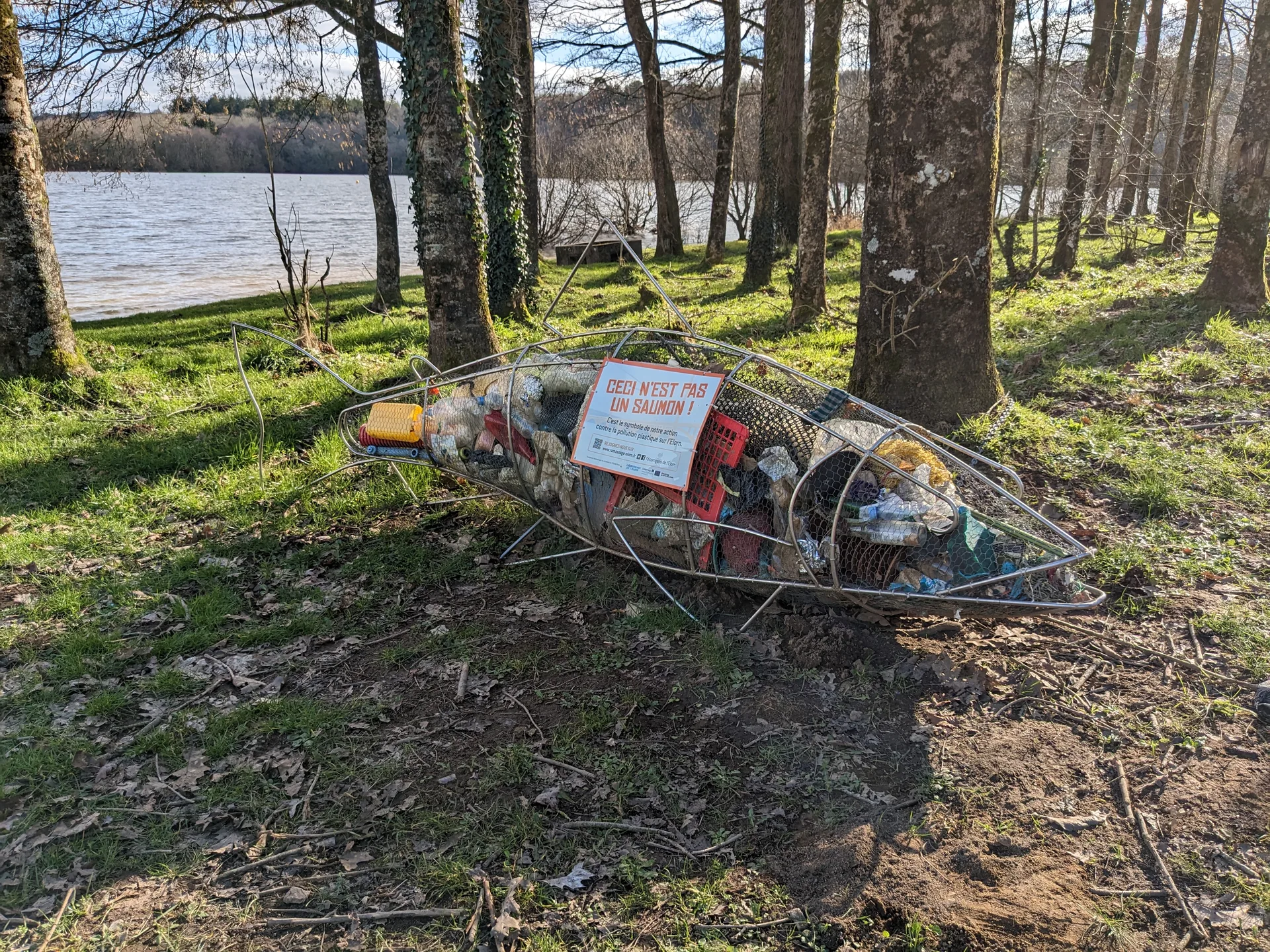 Lac du Drennec à Commana — À 1,2 km du lac