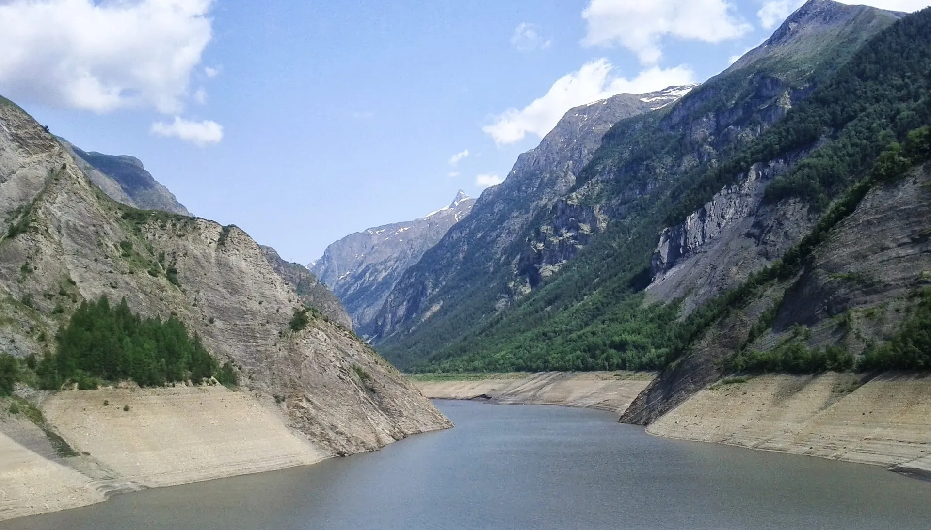 Lac du Fresnay d'Oisans à Les Deux Alpes — Sur le lac