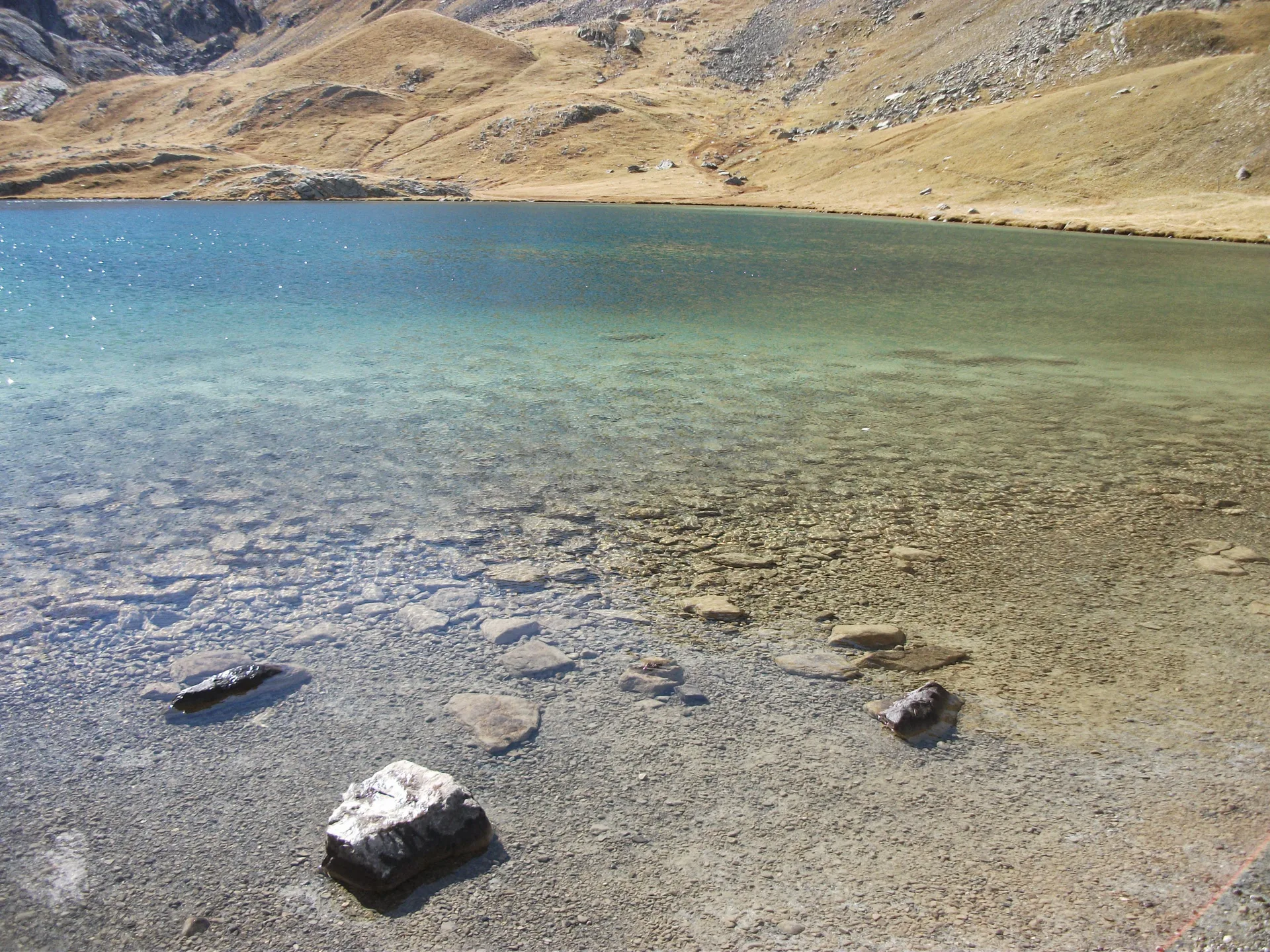 Lac du Lauzanier à Val d'Oronaye — À 203 m du lac