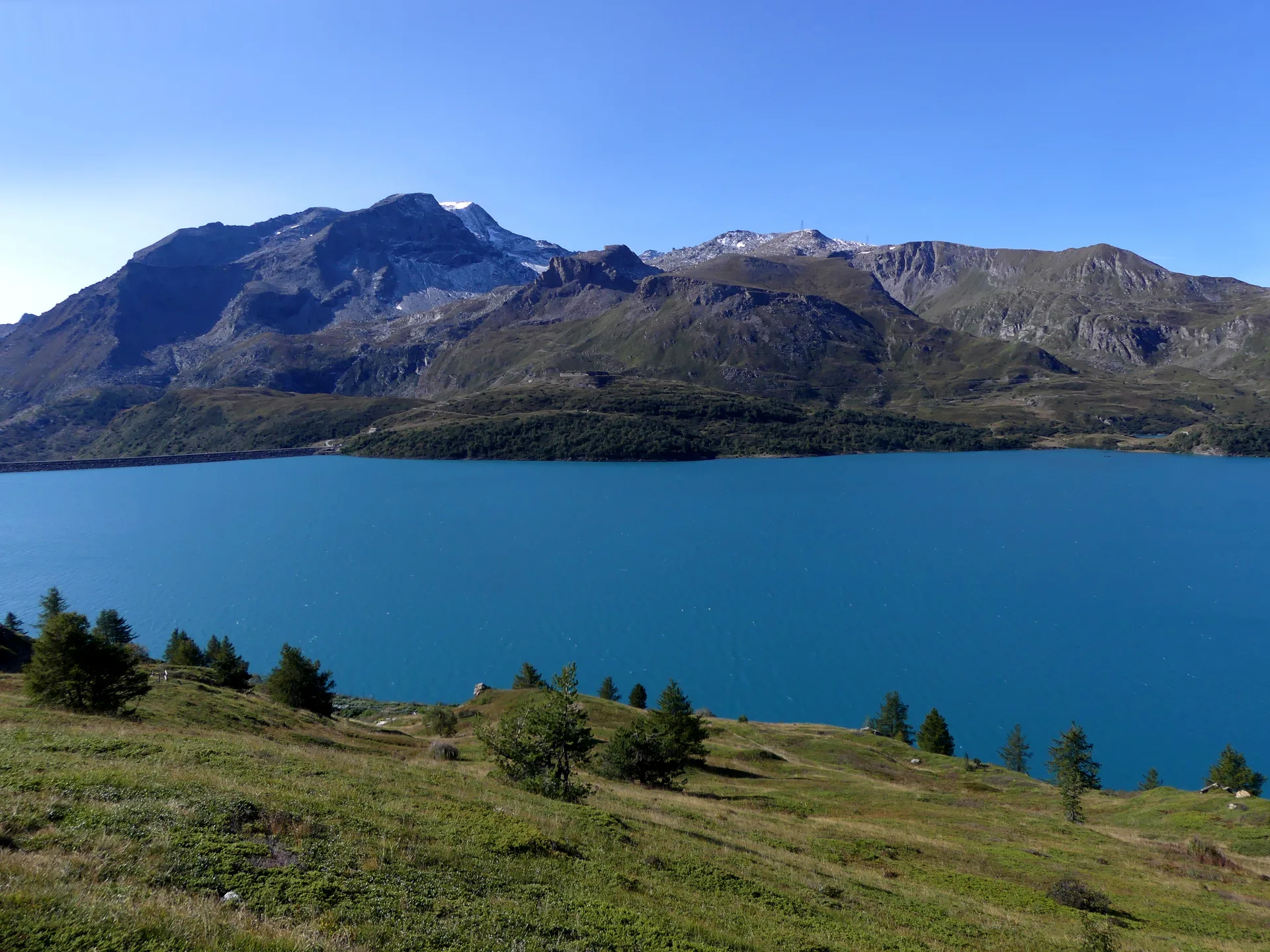 Lac du Mont Cenis à Val-Cenis — À 1,2 km du lac