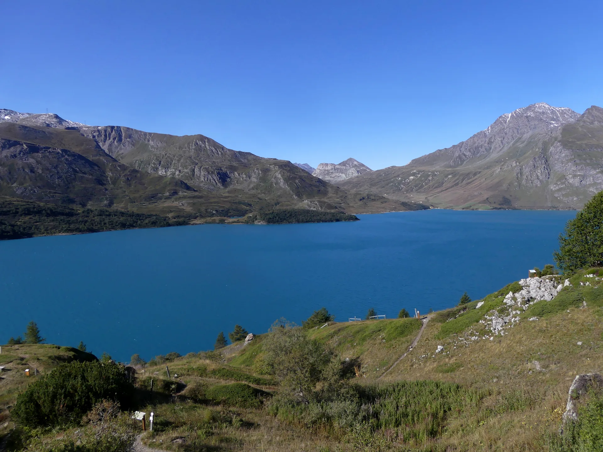 Lac du Mont Cenis à Val-Cenis — À 1,3 km du lac