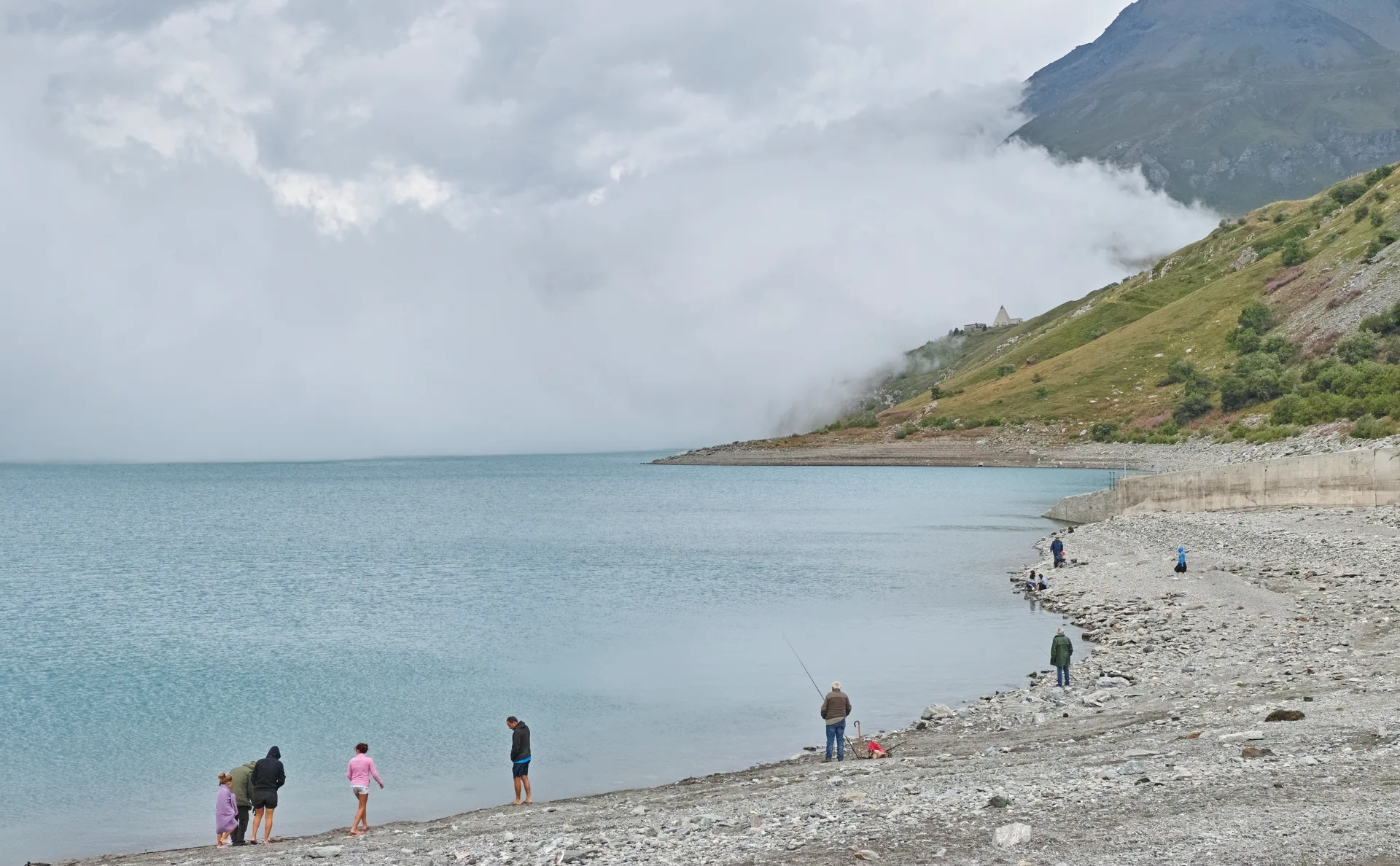 Lac du Mont Cenis à Val-Cenis — À 1,2 km du lac