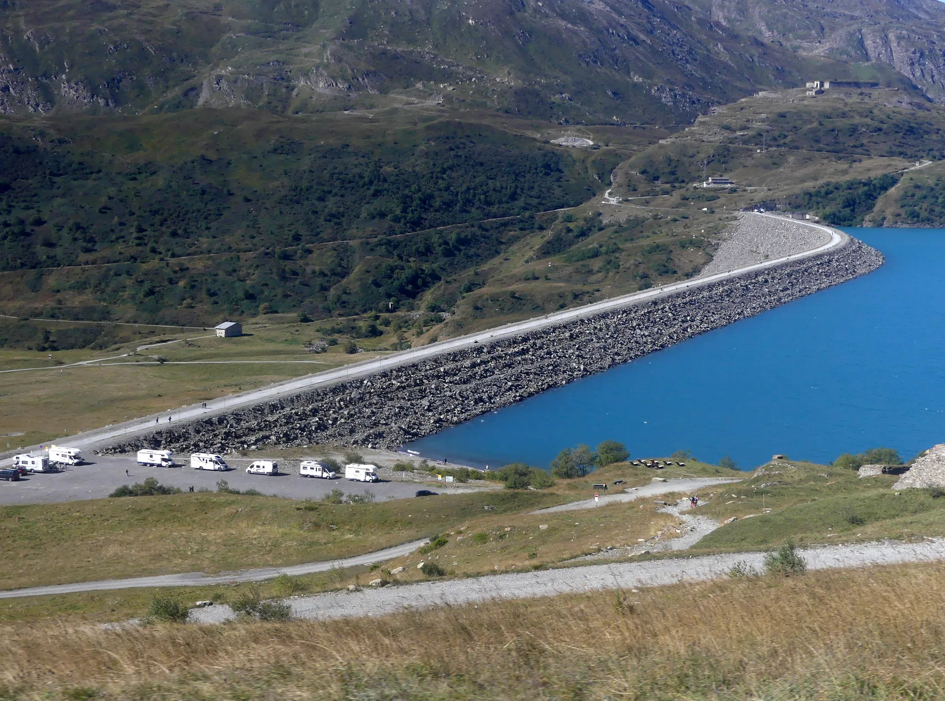 Lac du Mont Cenis à Val-Cenis — À 1,4 km du lac