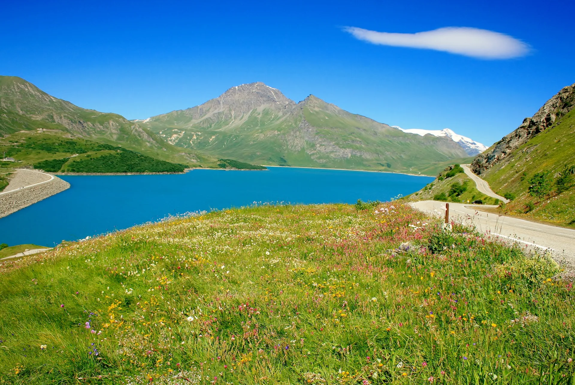 Lac du Mont Cenis à Val-Cenis — À 1,6 km du lac