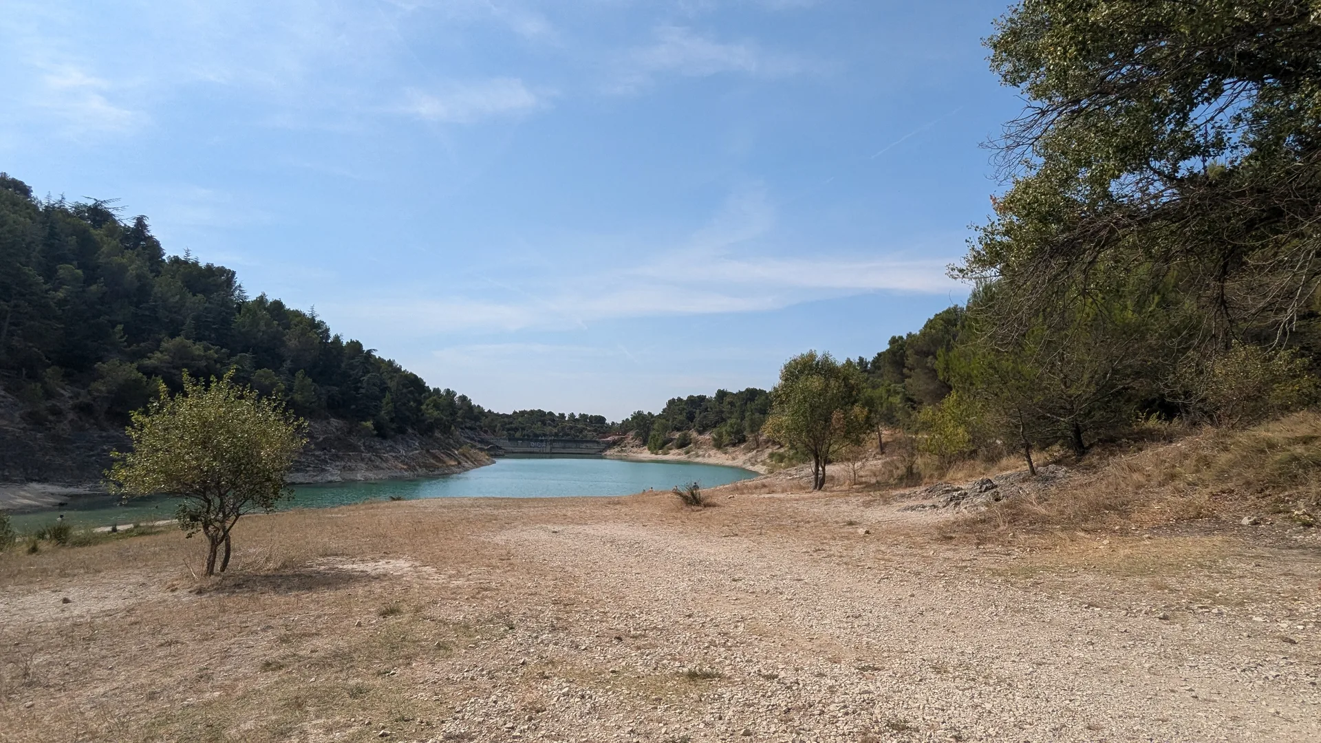 Lac du Paty à Caromb — Sur le lac
