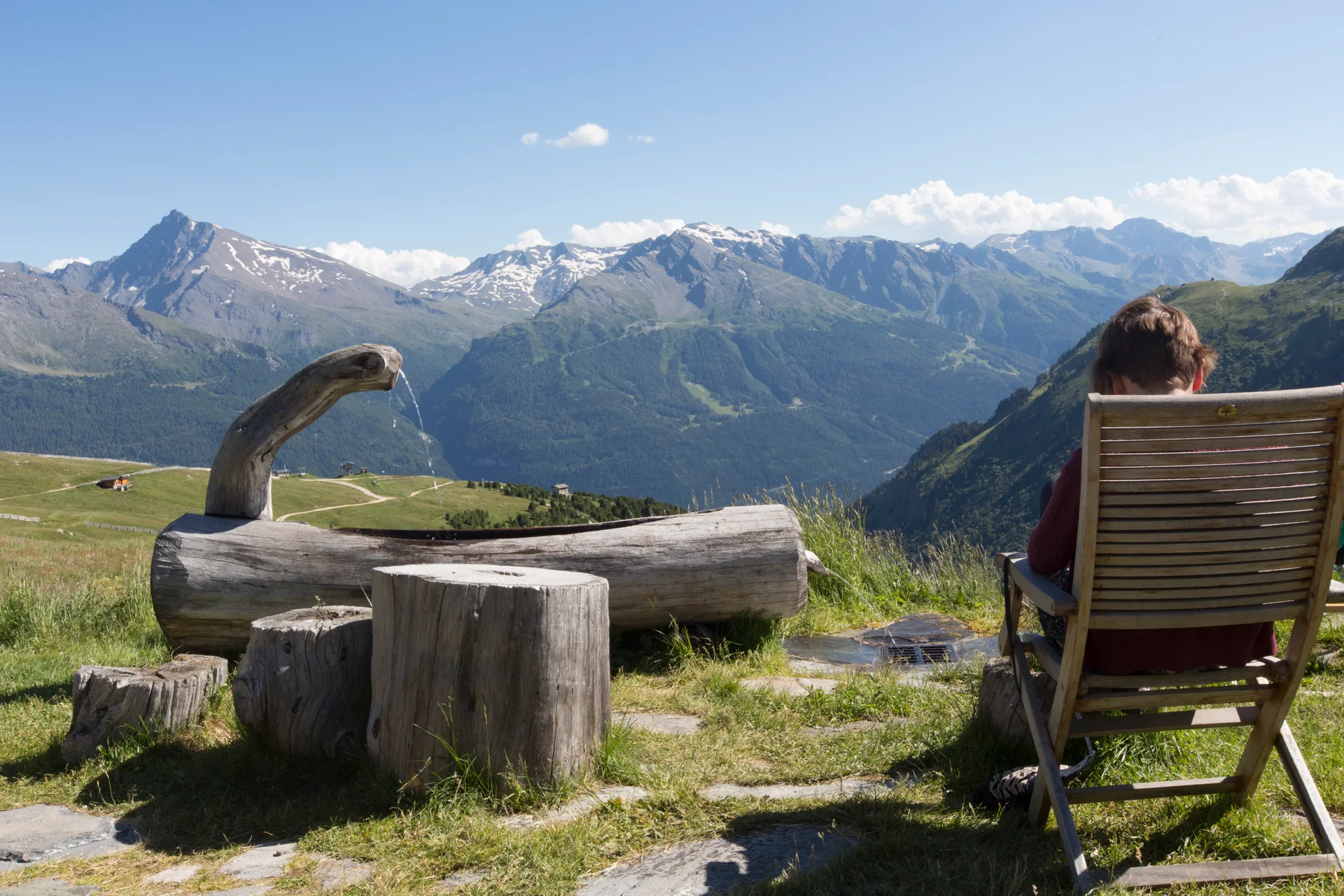 Lac du plan d'Amont à Aussois — À 566 m du lac