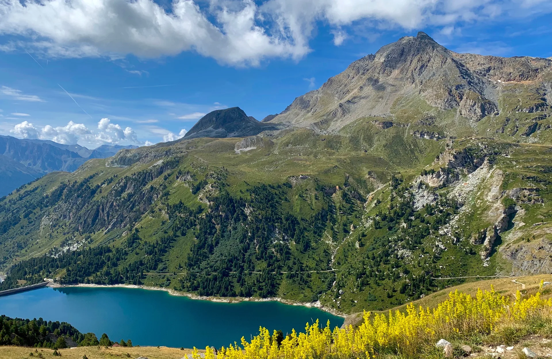 Lac du plan d'Amont à Aussois — À 1,2 km du lac
