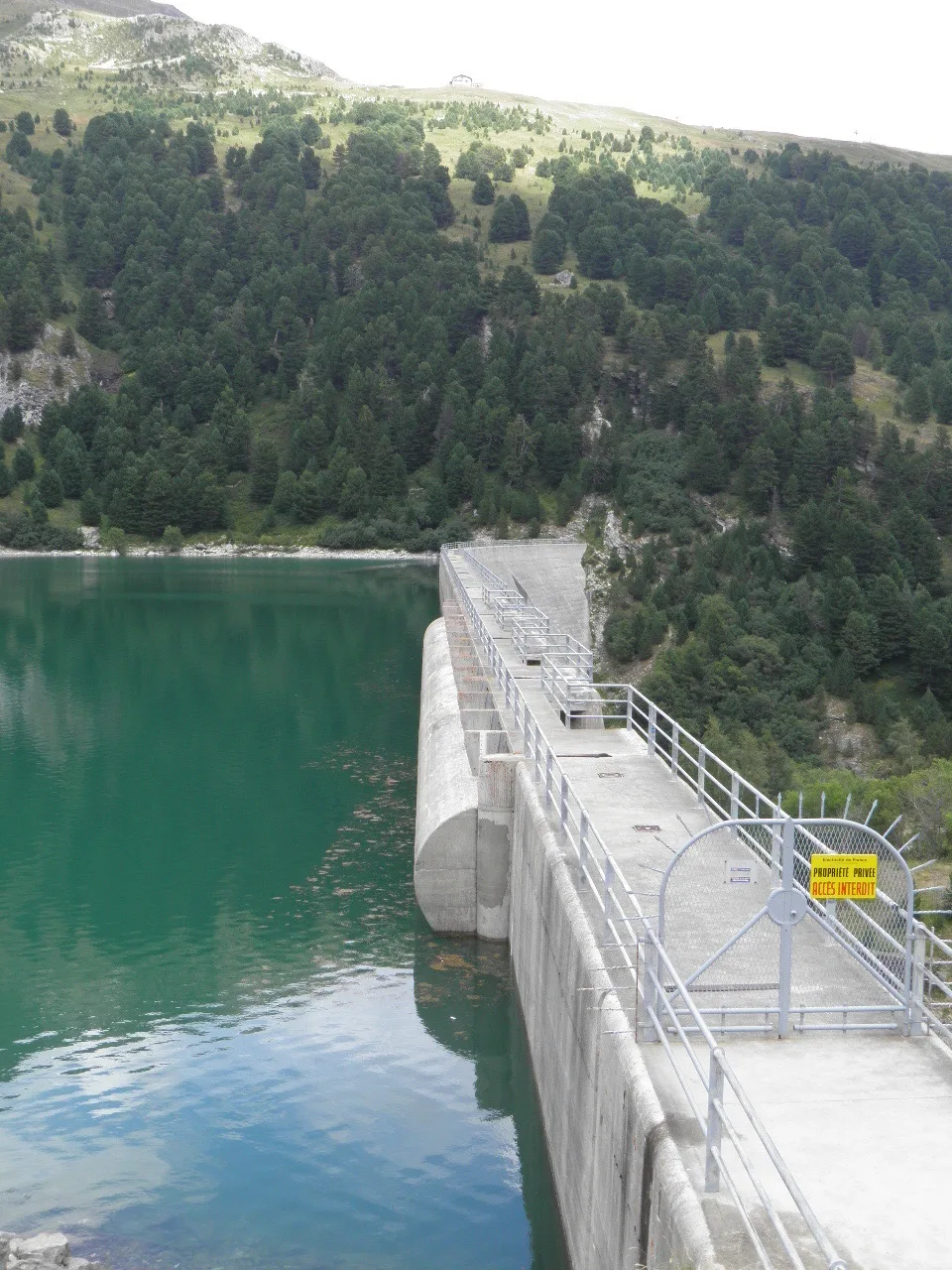 Lac du plan d'Amont à Aussois — À 211 m du lac
