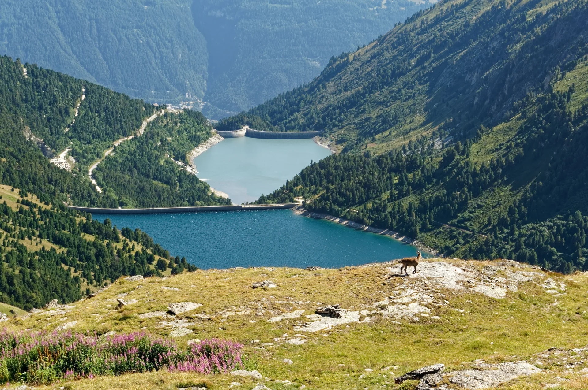 Lac du plan d'Amont à Aussois — À 2,0 km du lac