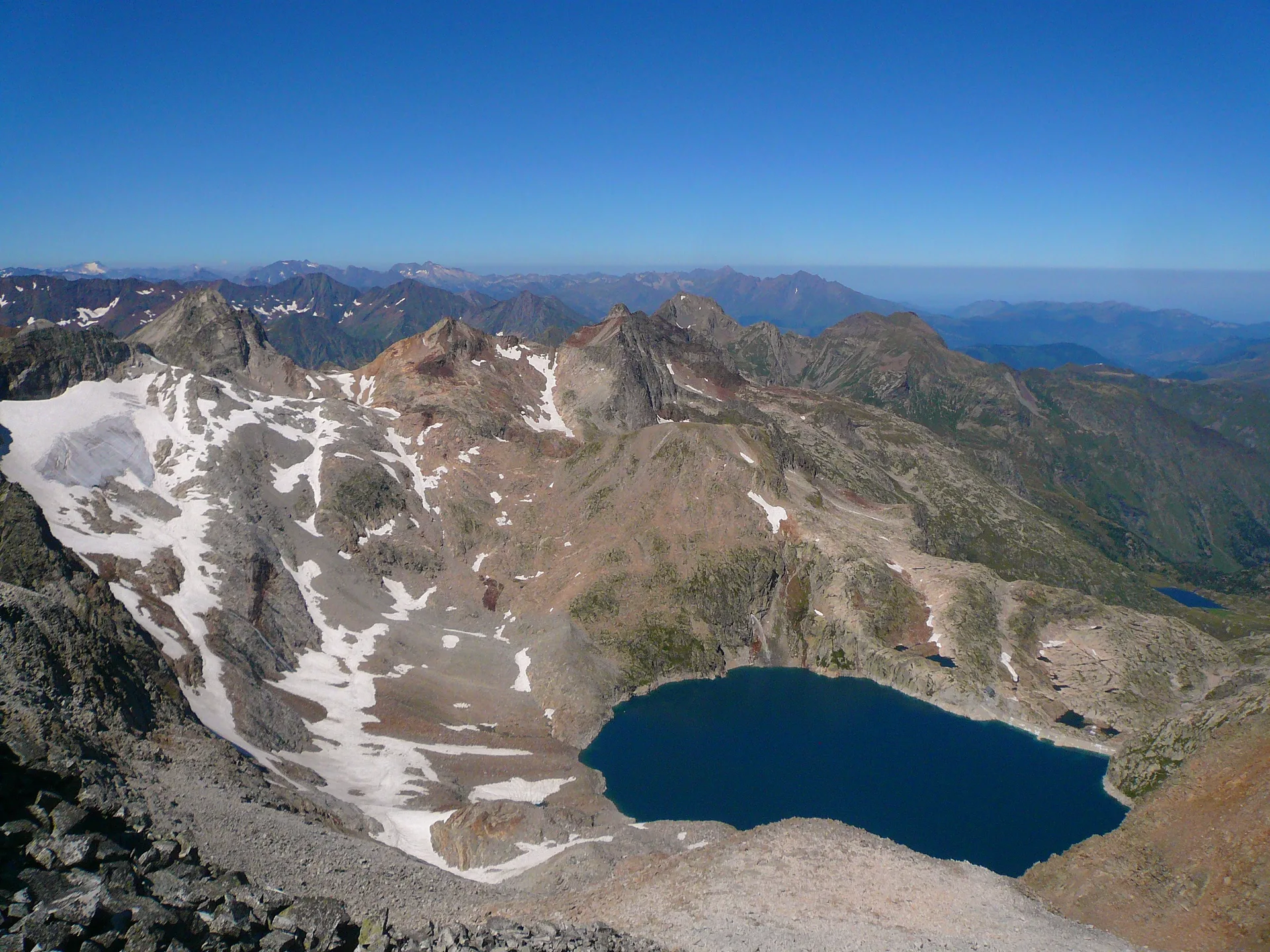 Lac du Portillon à Oô — À 1,3 km du lac