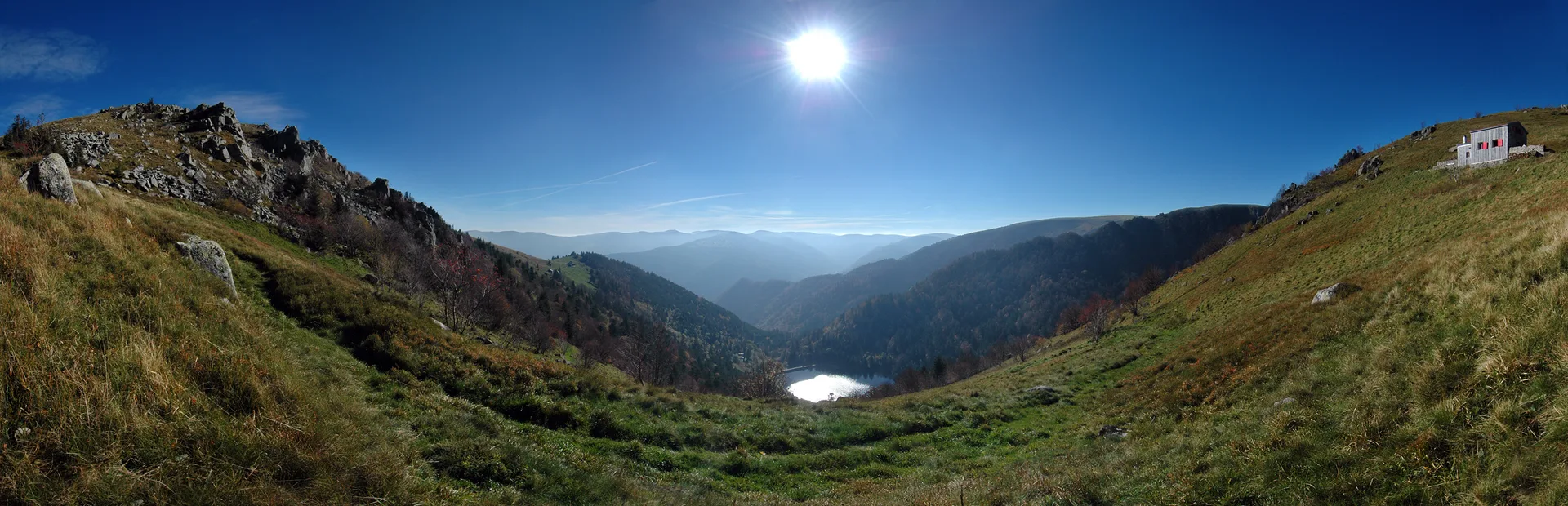 Lac du Schiessrothried à Metzeral — À 663 m du lac