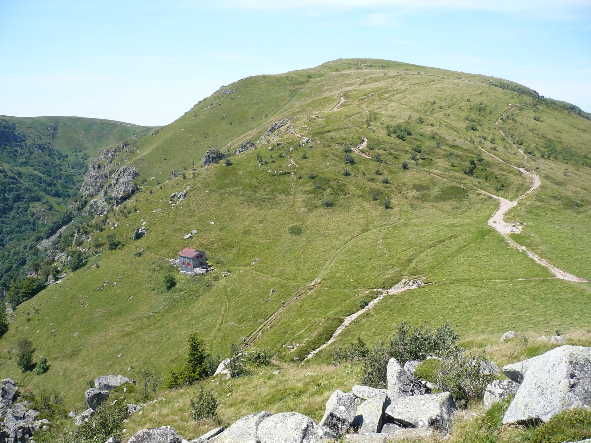 Lac du Schiessrothried à Metzeral — À 738 m du lac