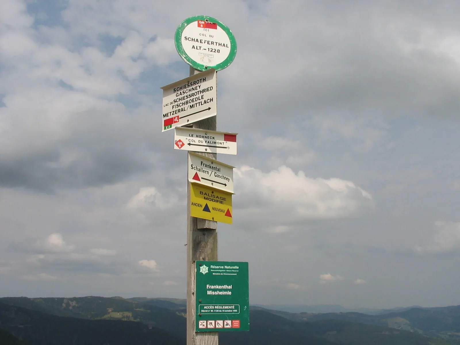 Lac du Schiessrothried à Metzeral — À 746 m du lac