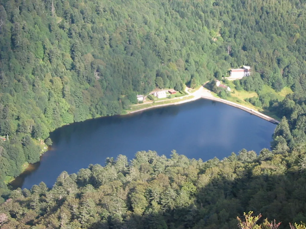 Lac du Schiessrothried à Metzeral — Sur le lac
