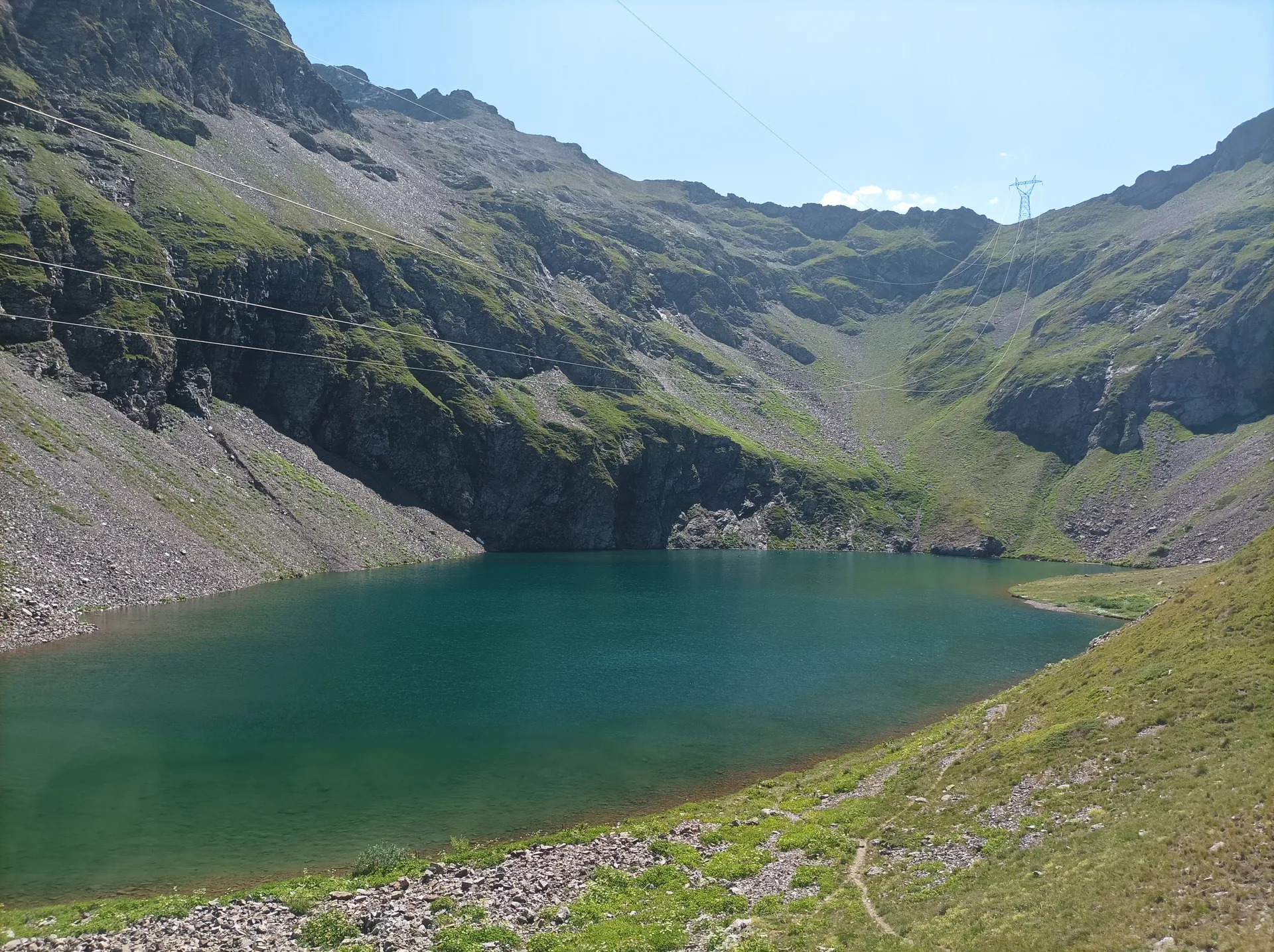 Lac du Vallon à Chantepérier — À 3,0 km du lac